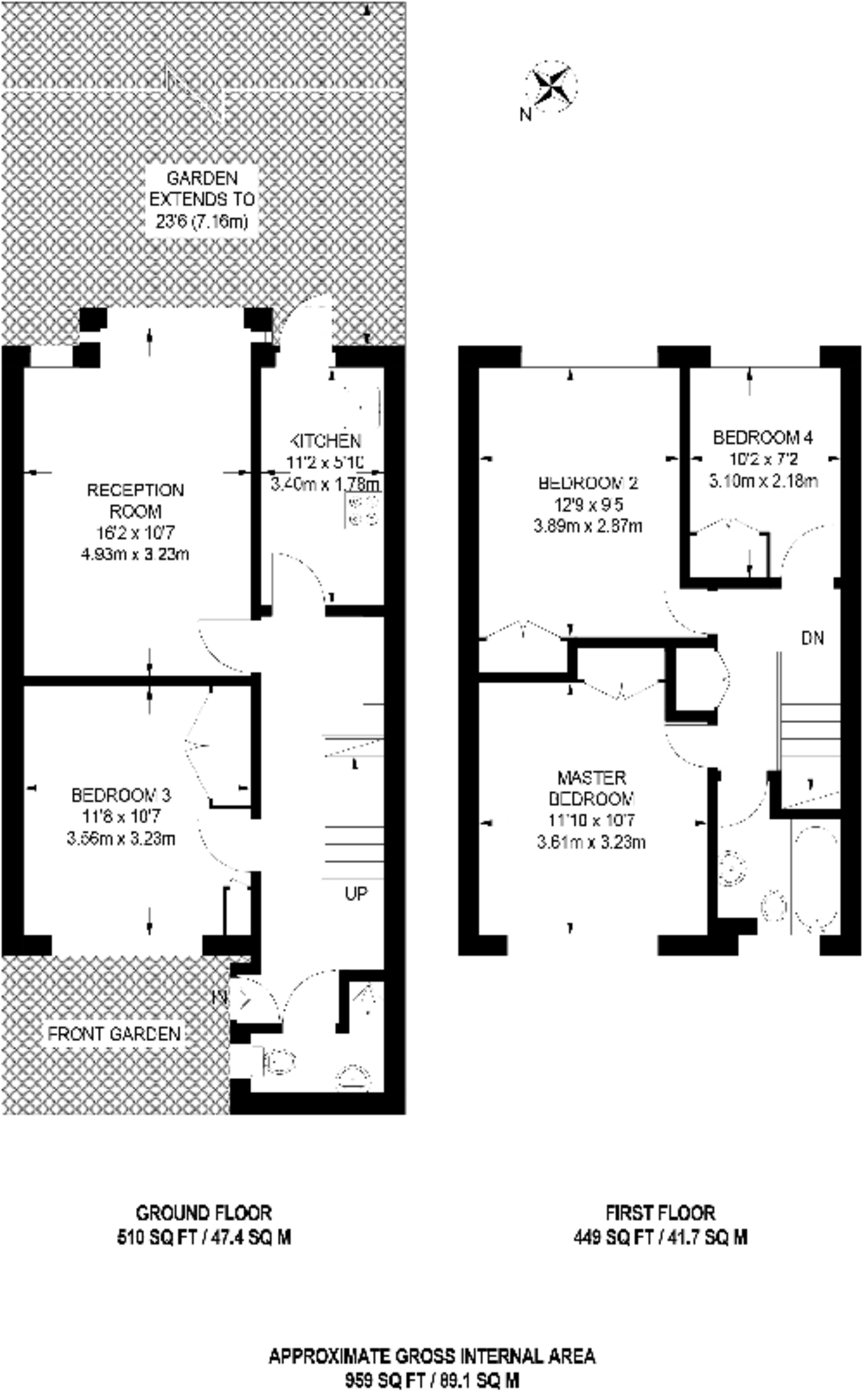 Meadow Road, Stockwell floorplan
