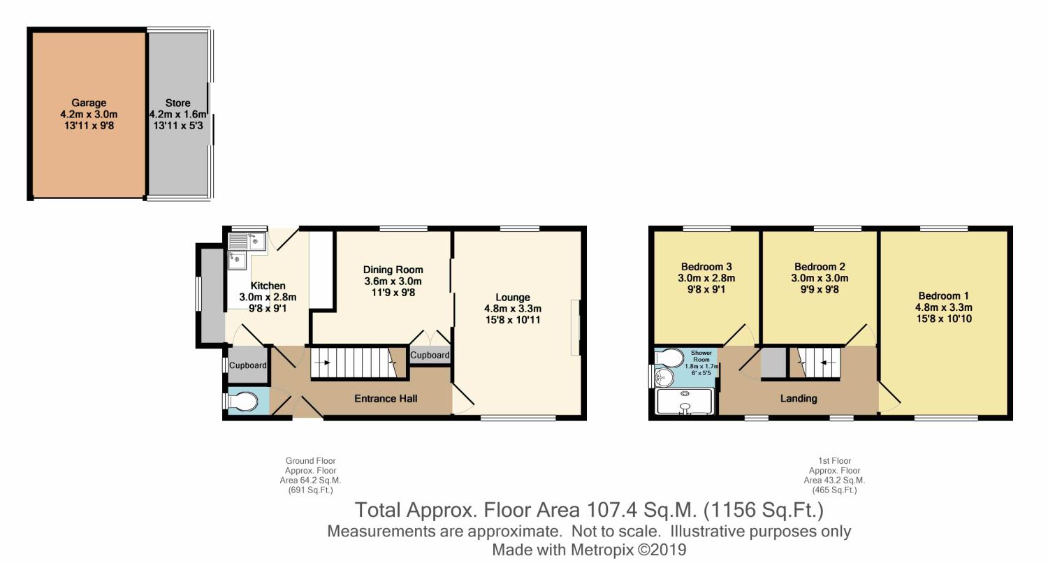 3 Bedrooms Detached house for sale in Barnsley Road, Thorpe Hesley, Rotherham, South Yorkshire S61