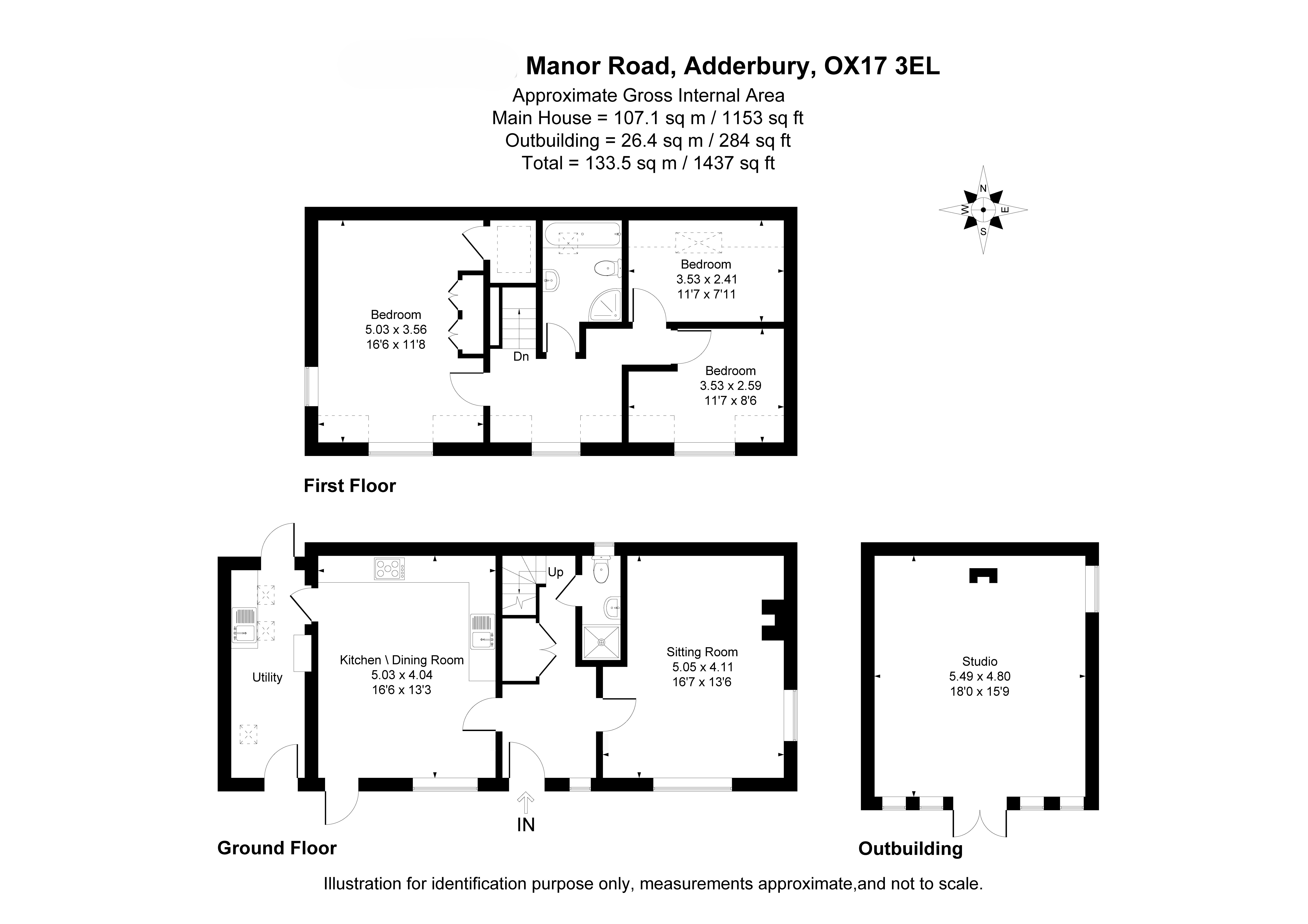 Barn Cottage,, Manor Road, Banbury floorplan