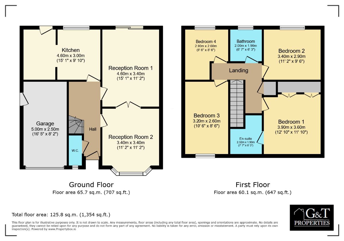 7 The Dell, Stourport-on-Severn floorplan