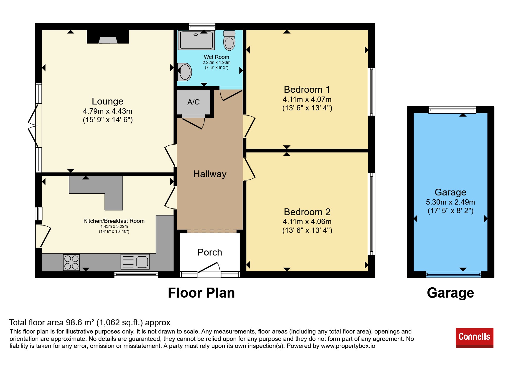 15, Rye Hill Avenue, Lutterworth floorplan