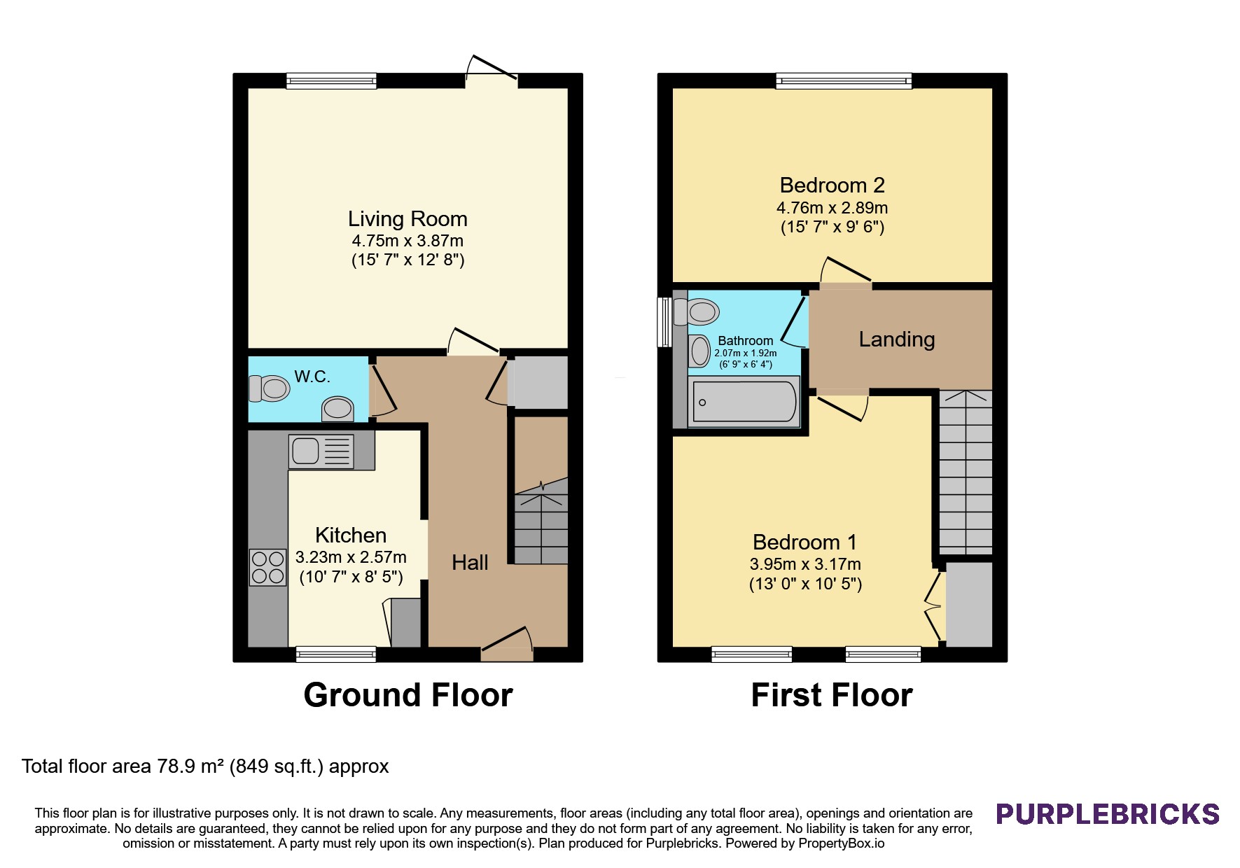 4, Parsons Way, Farnham floorplan