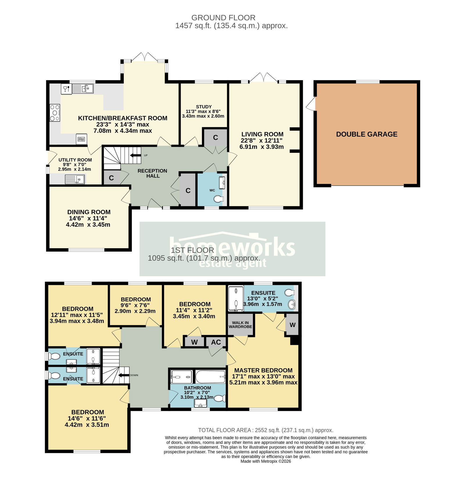 1, Acorn Drive, Swaffham floorplan