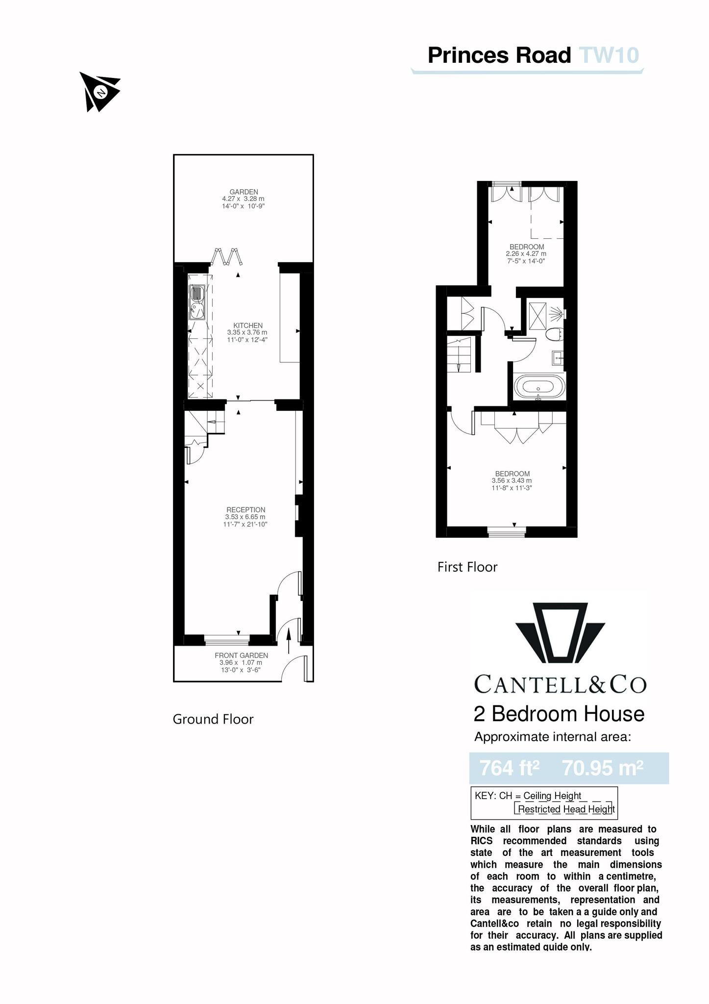40 Princes Road, Richmond, Surrey floorplan