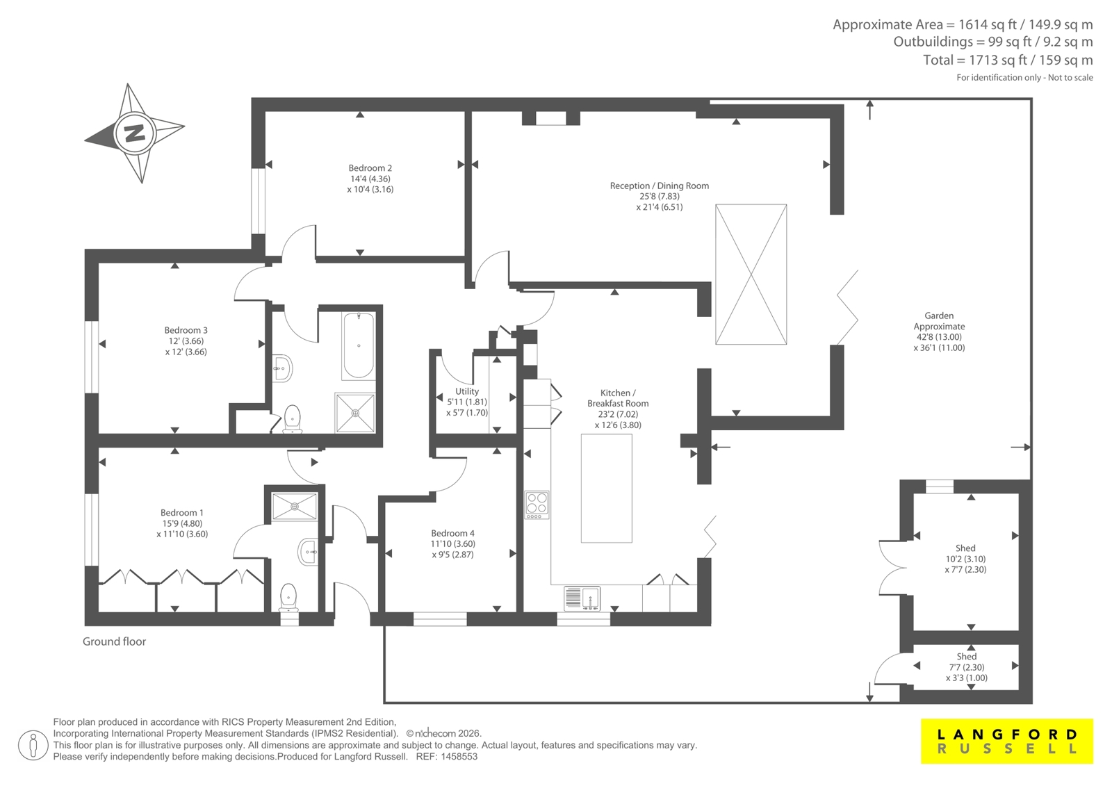 11, Woodlands Rise, Kent floorplan