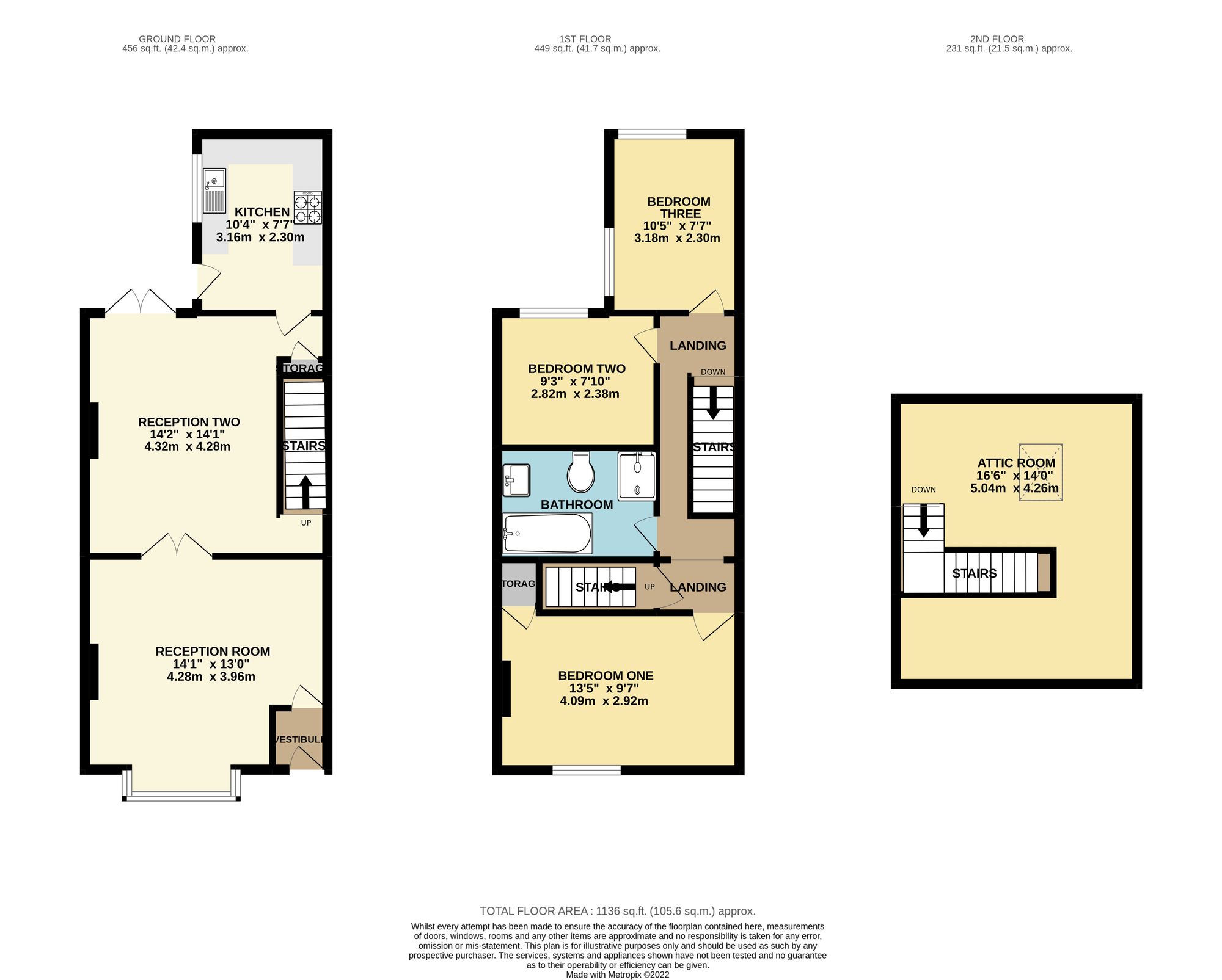 186 Station Road, Bolton floorplan