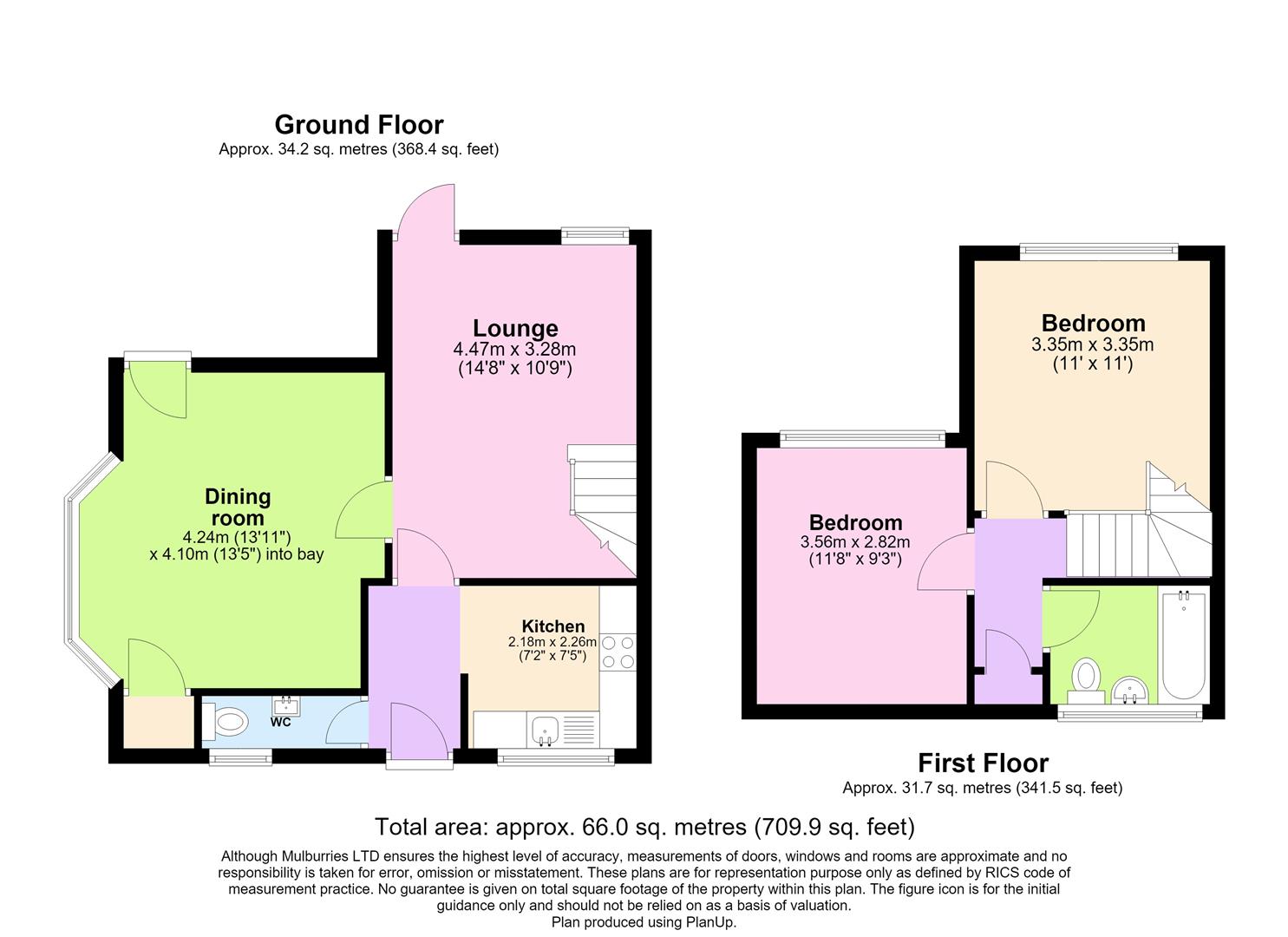 22, Regent Close, St. Albans floorplan