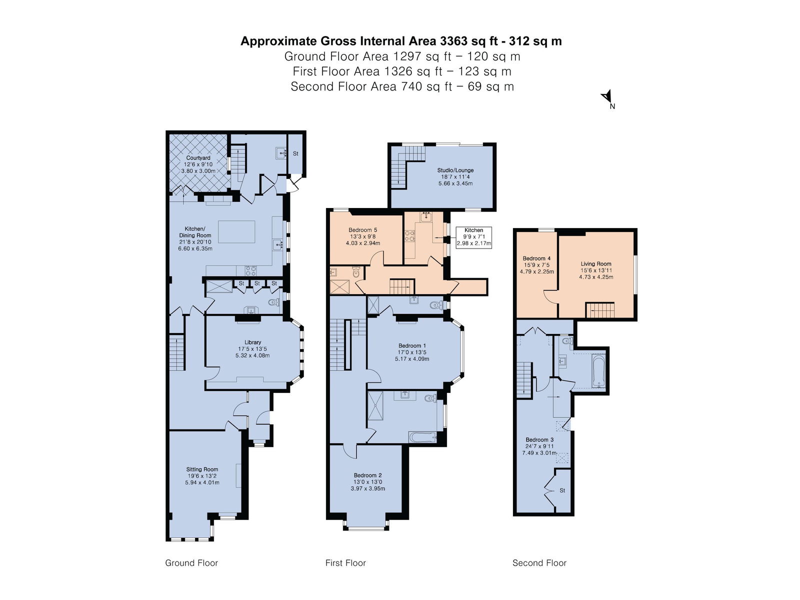 26, Vicarage Road, Torquay floorplan