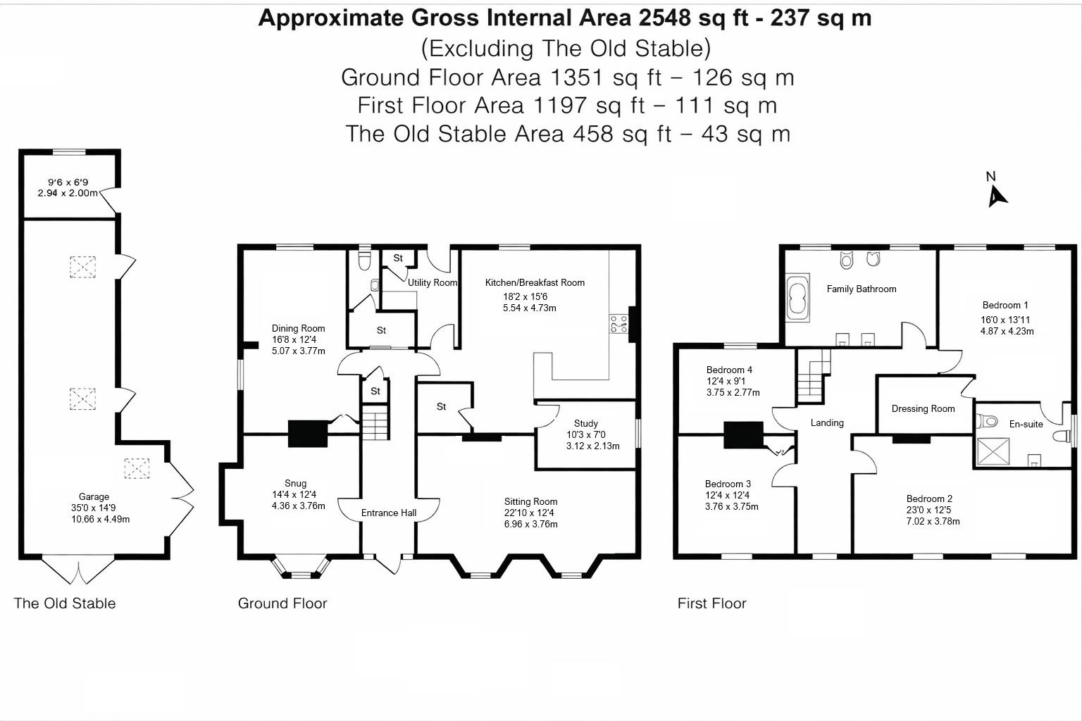 Garfield, 52, Park Road, Burgess Hill floorplan