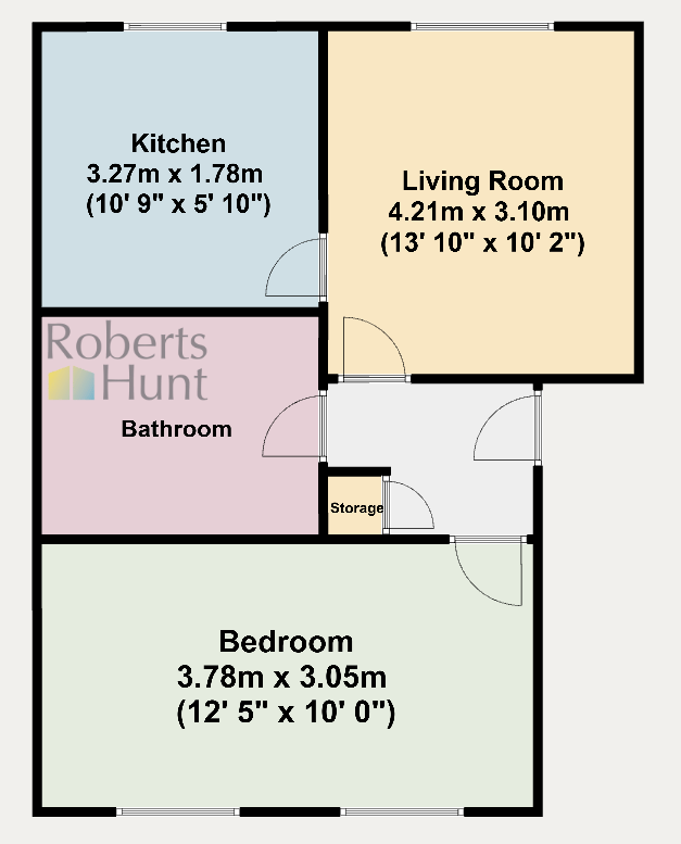 140, Redford Close, LOWER FELTHAM floorplan