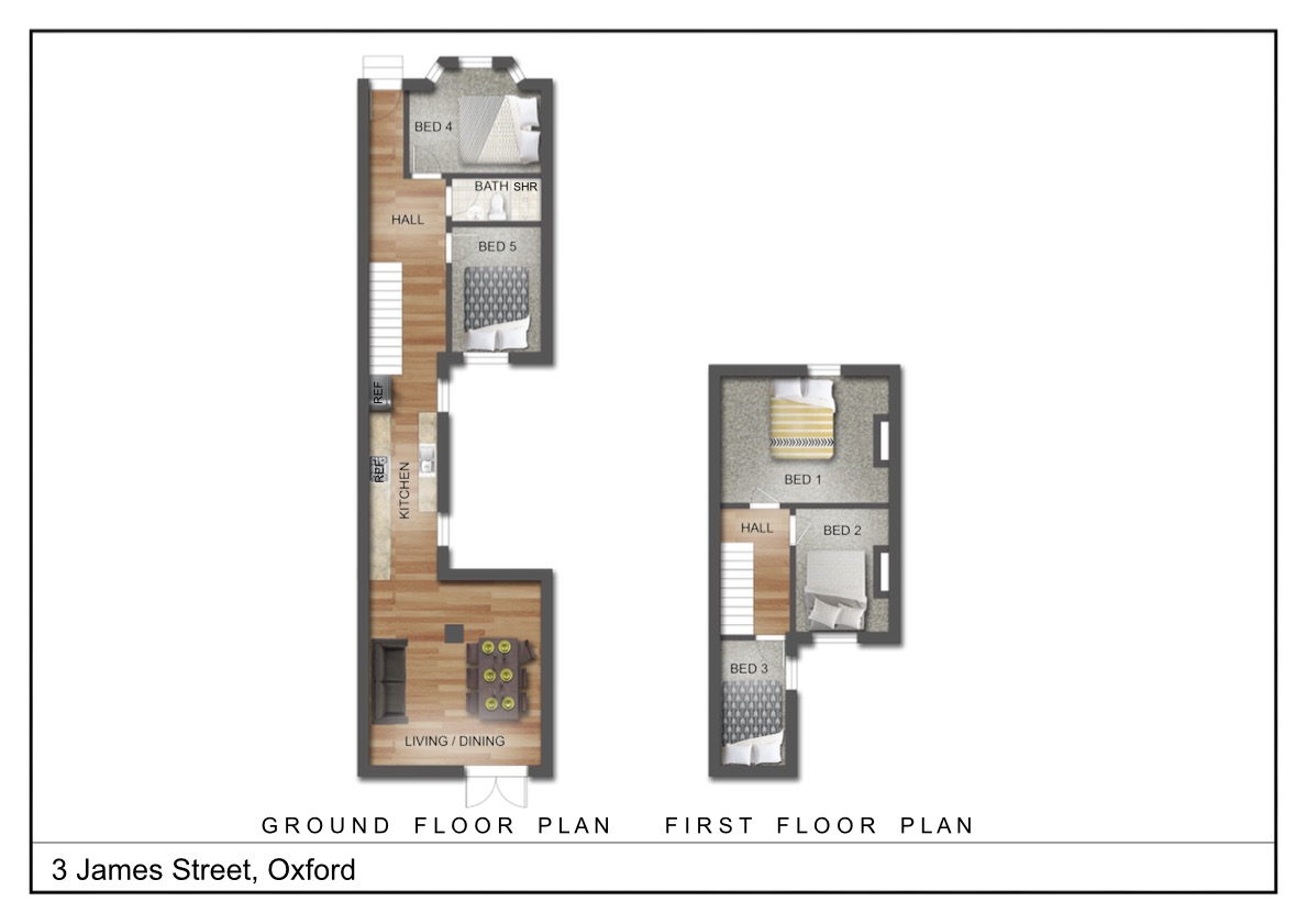 James Street, Oxford floorplan