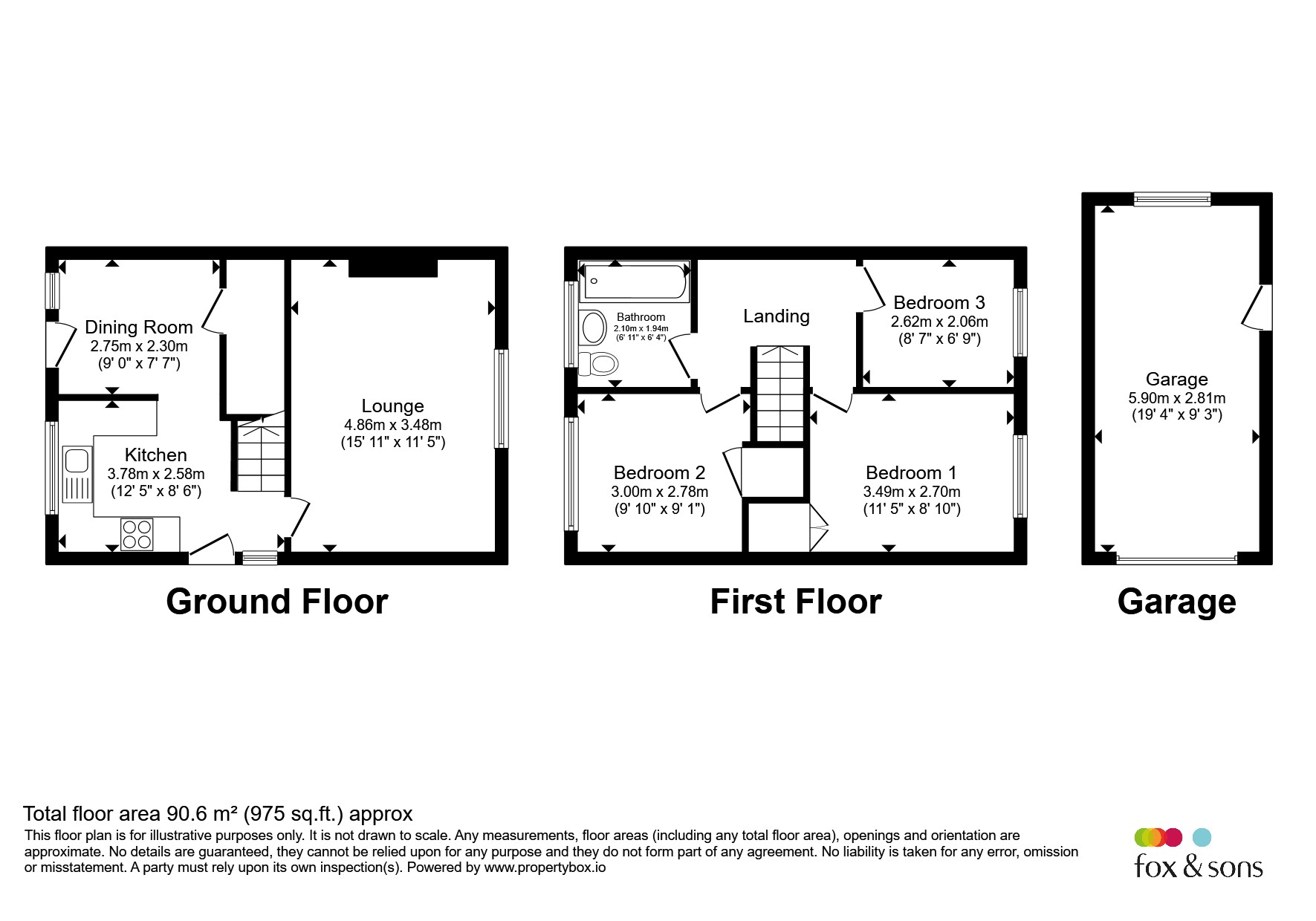 14, Tavy Road, Worthing floorplan
