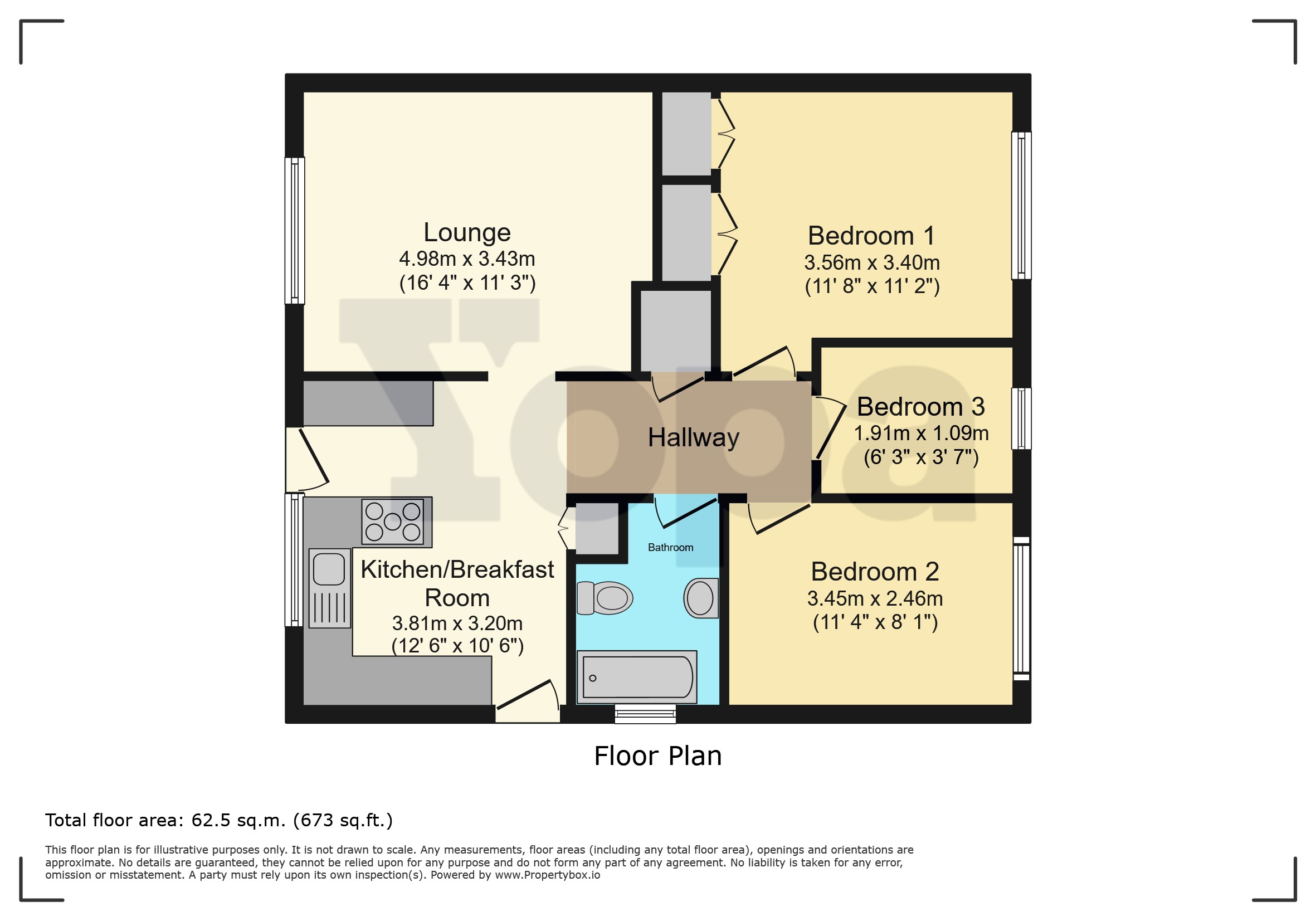 15, Stanstead Road, Dorchester floorplan