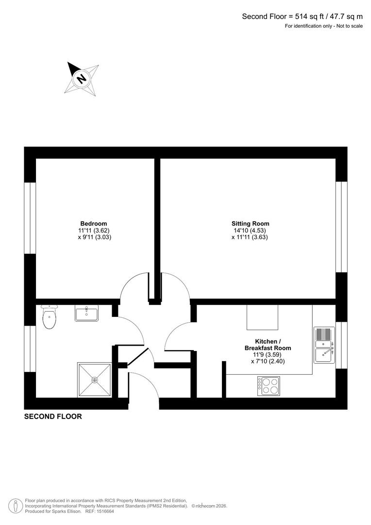 14, Oakhill Close, Chandler's Ford floorplan