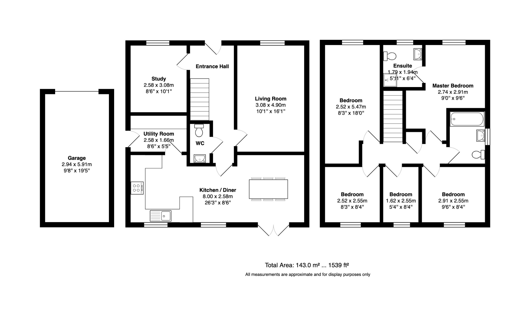 14 Lancaster Road, Swaffham, Norfolk floorplan