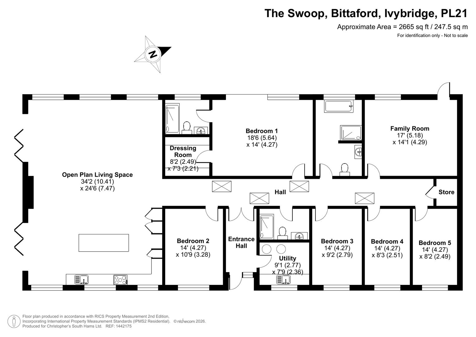 The Swoop, Earlscombe Barns, Bittaford floorplan