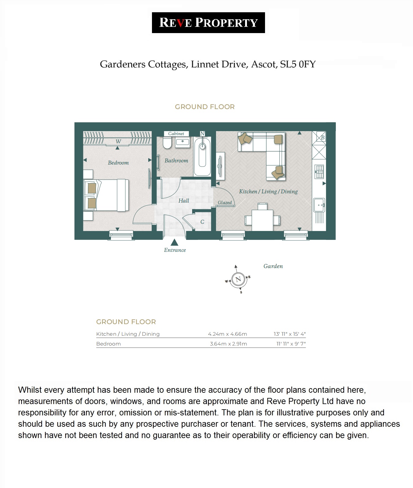 Linnet Drive, Ascot floorplan
