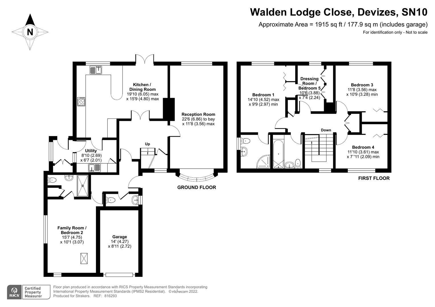 18, Walden Lodge Close, Devizes floorplan
