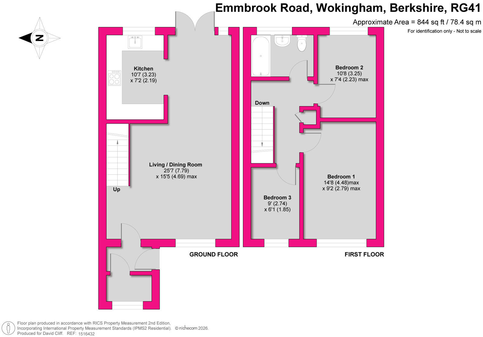 99, Emmbrook Road, Berkshire floorplan
