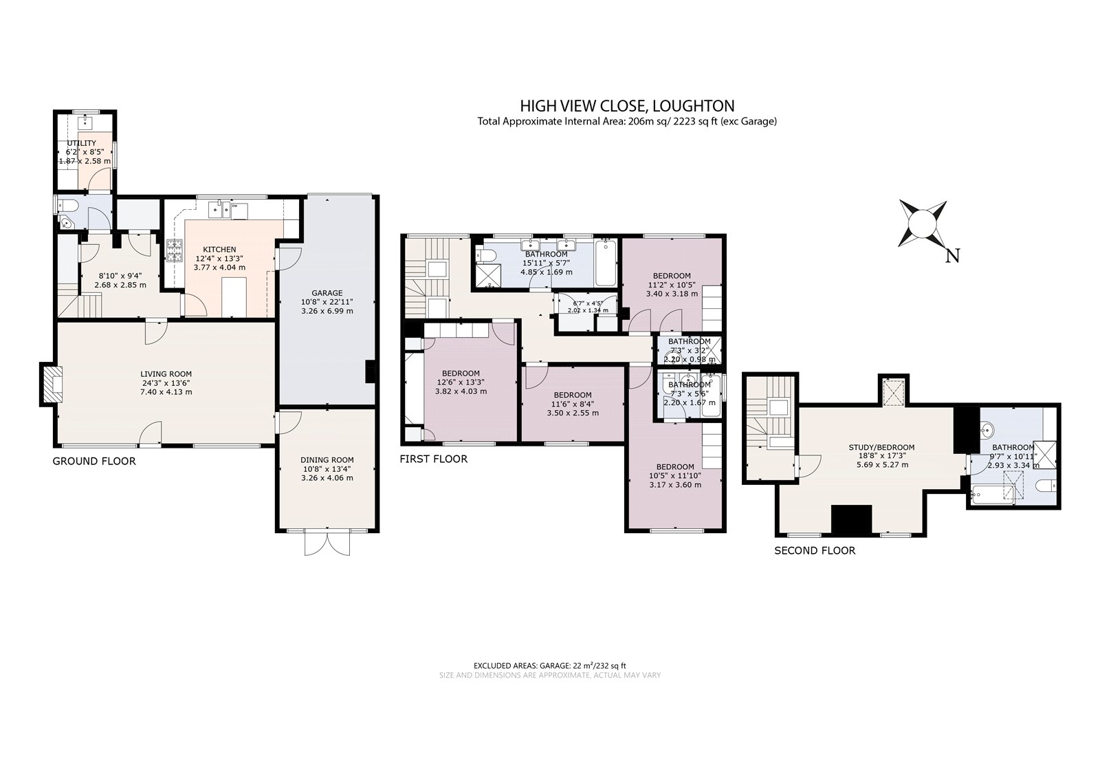 2, High View Close, Essex floorplan