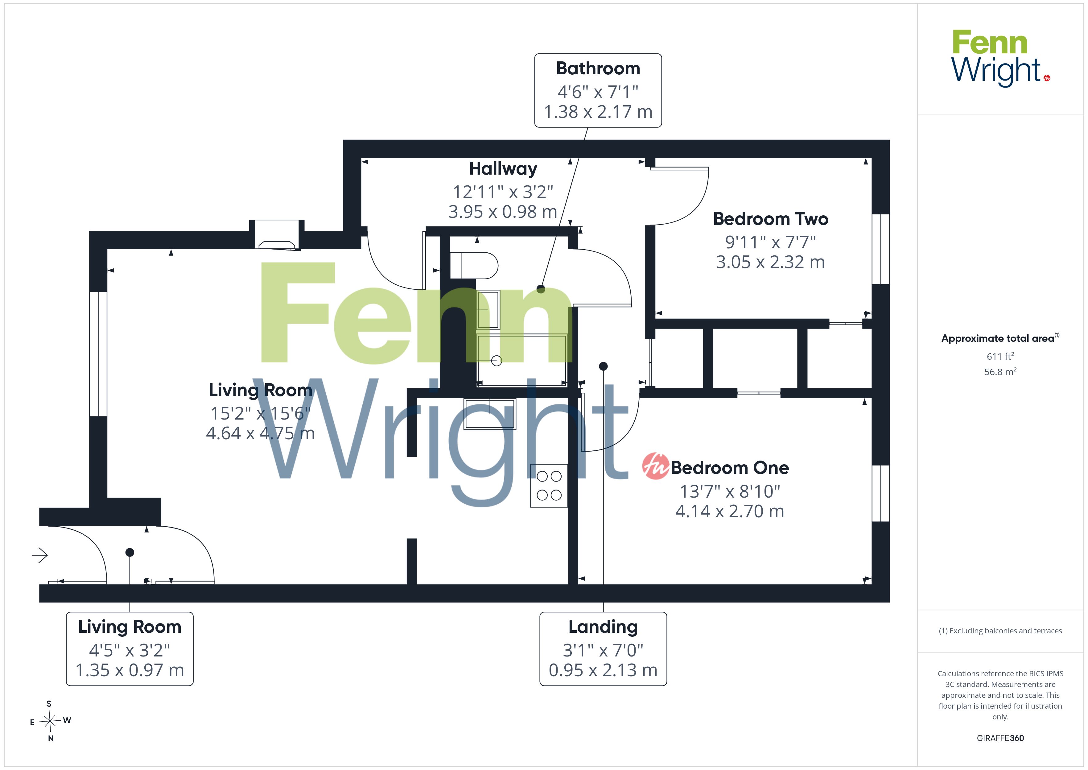 Flat 6, Quay Courtyard,, South Street, Essex floorplan
