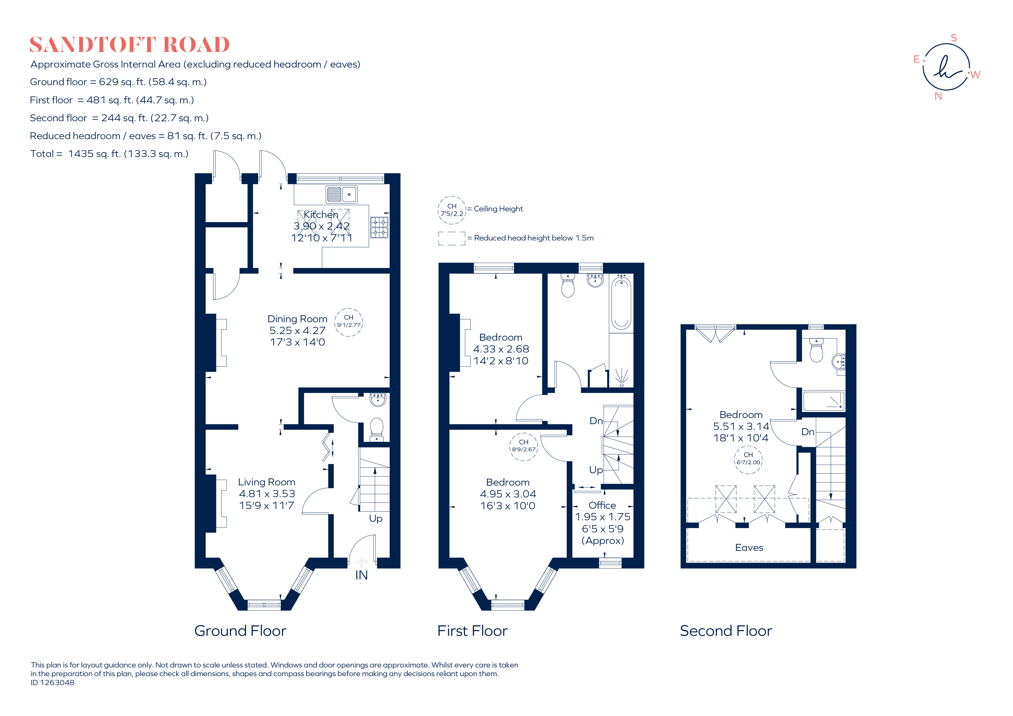 32, Sandtoft Road, London floorplan