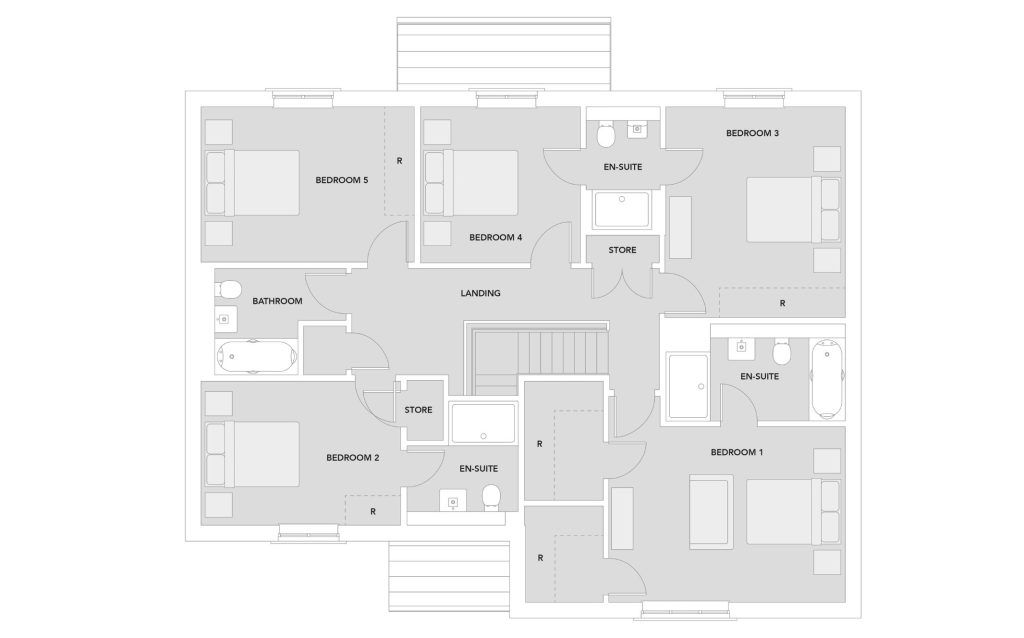 The Gilligan at The Fairways, Alnwick floorplan