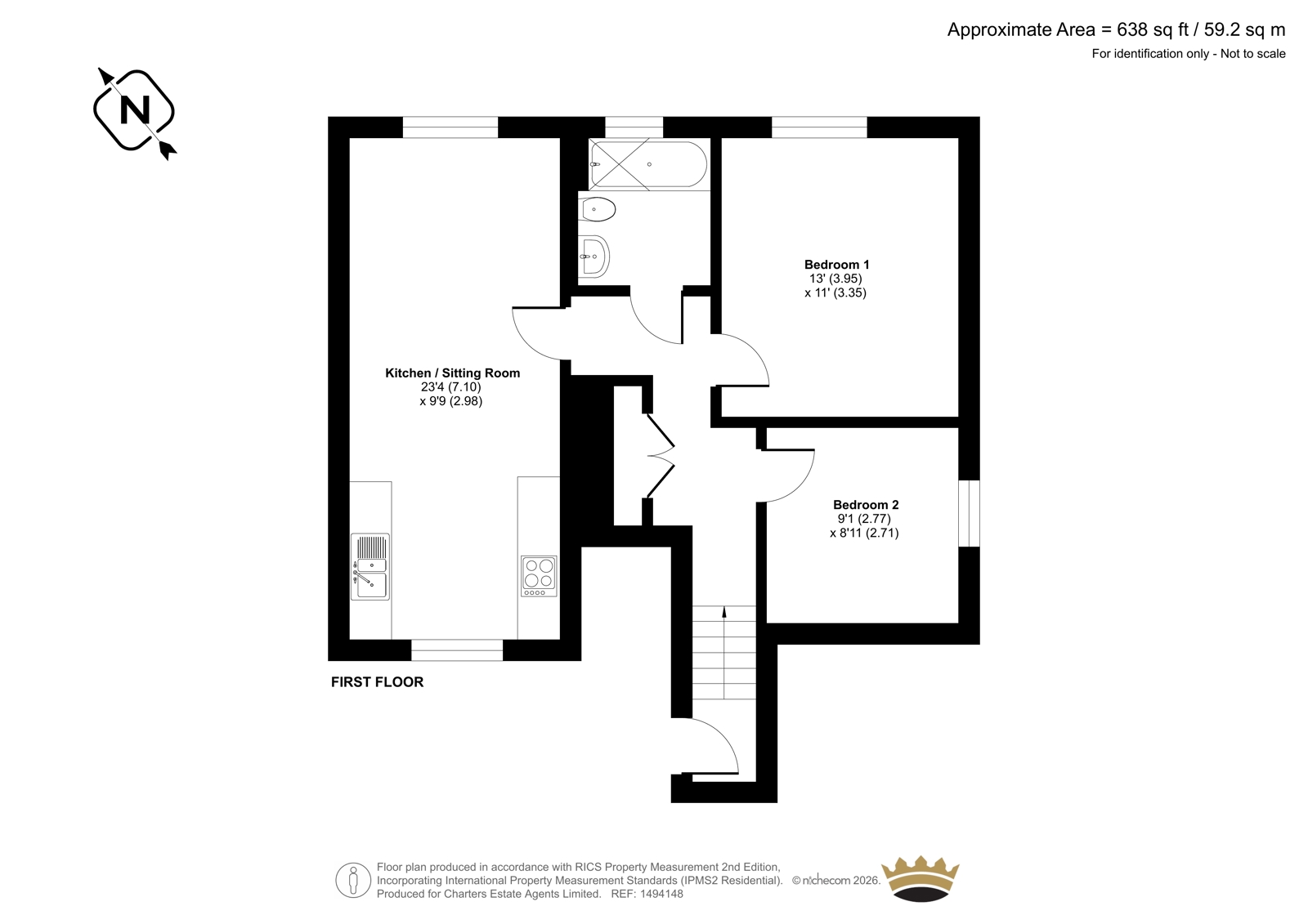 St Johns House- Apartment 3,, Juniper Gardens, Hampshire floorplan