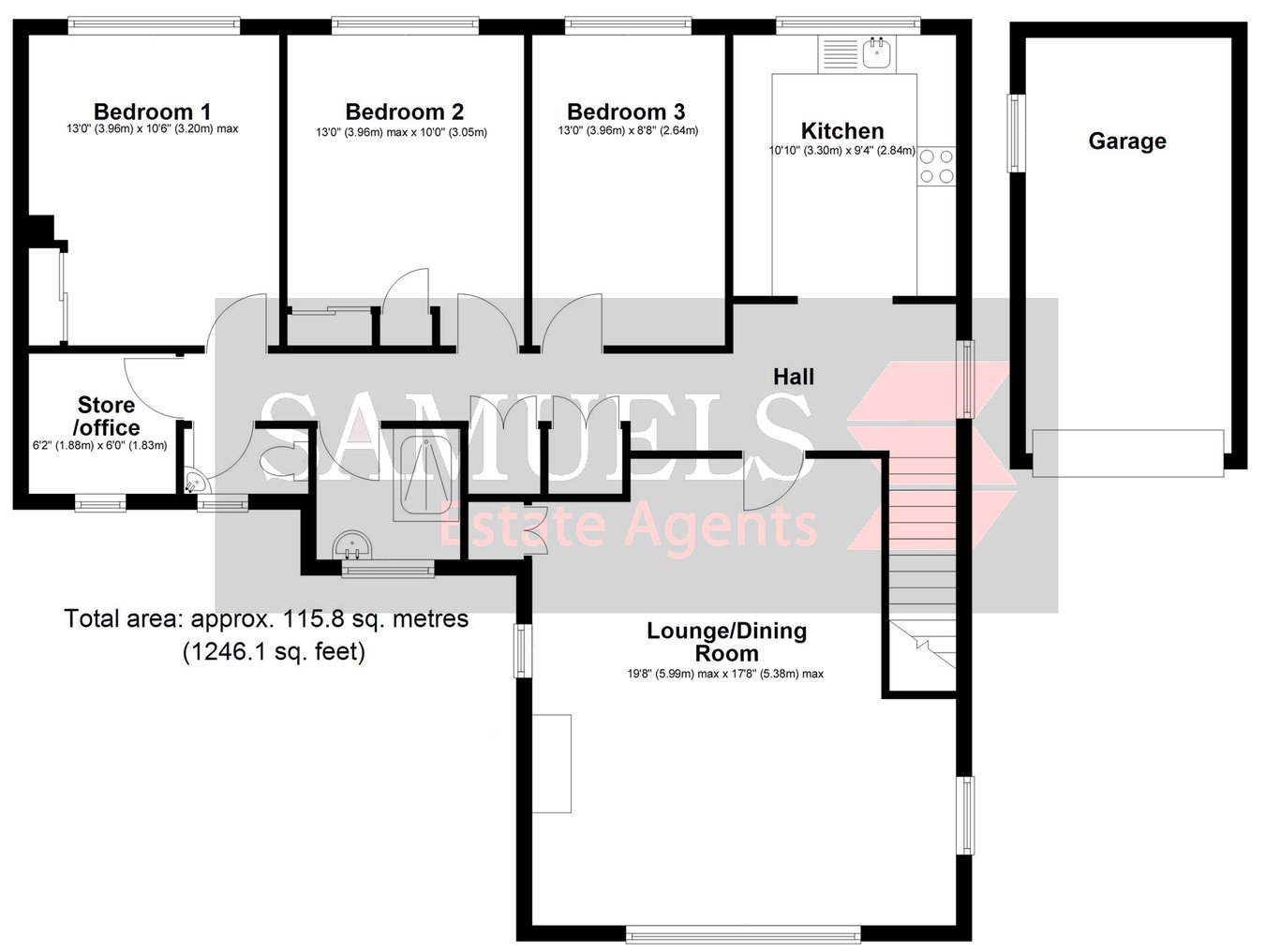 128b, Pennsylvania Road, Exeter floorplan