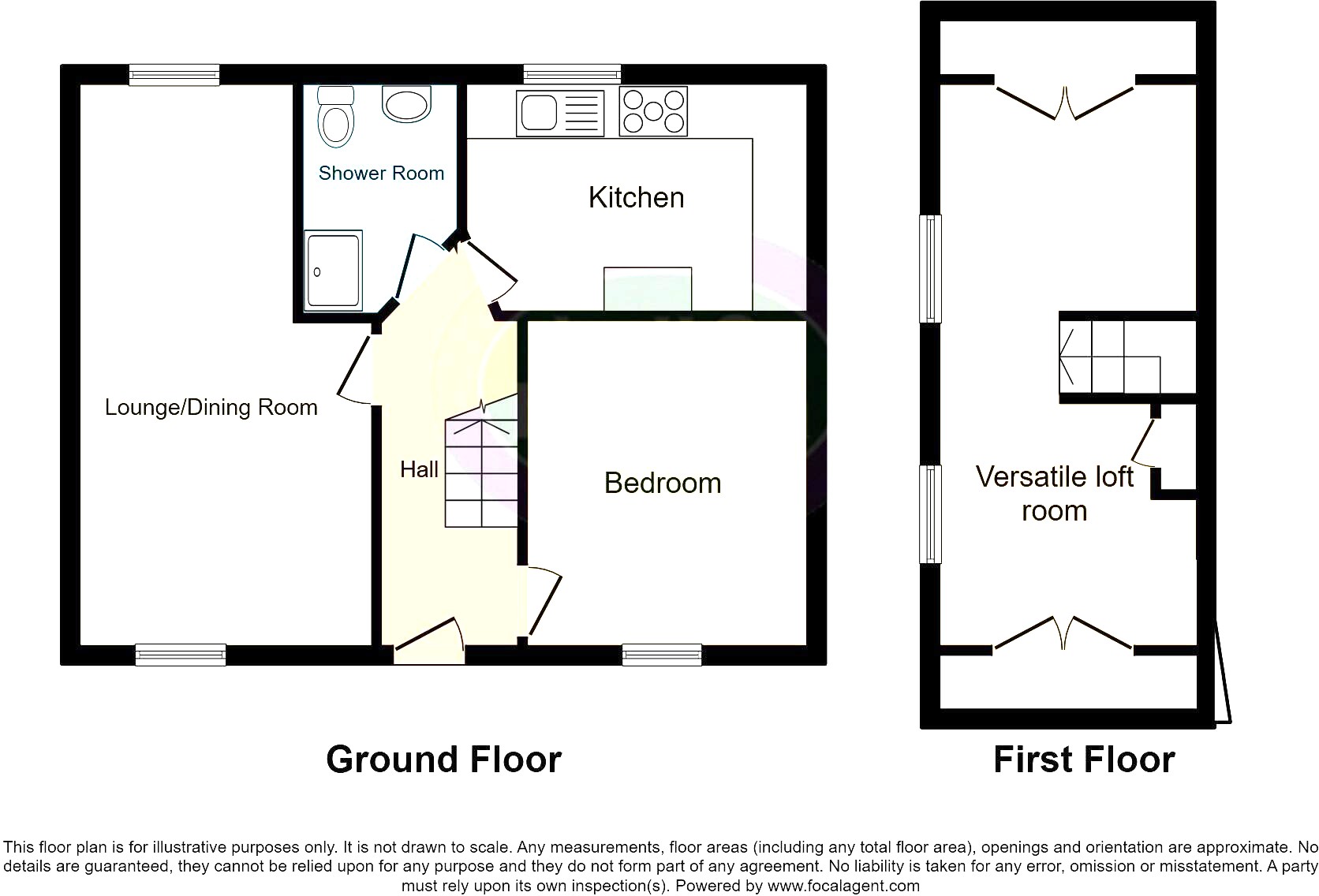 18, Park Mews, Riddings floorplan