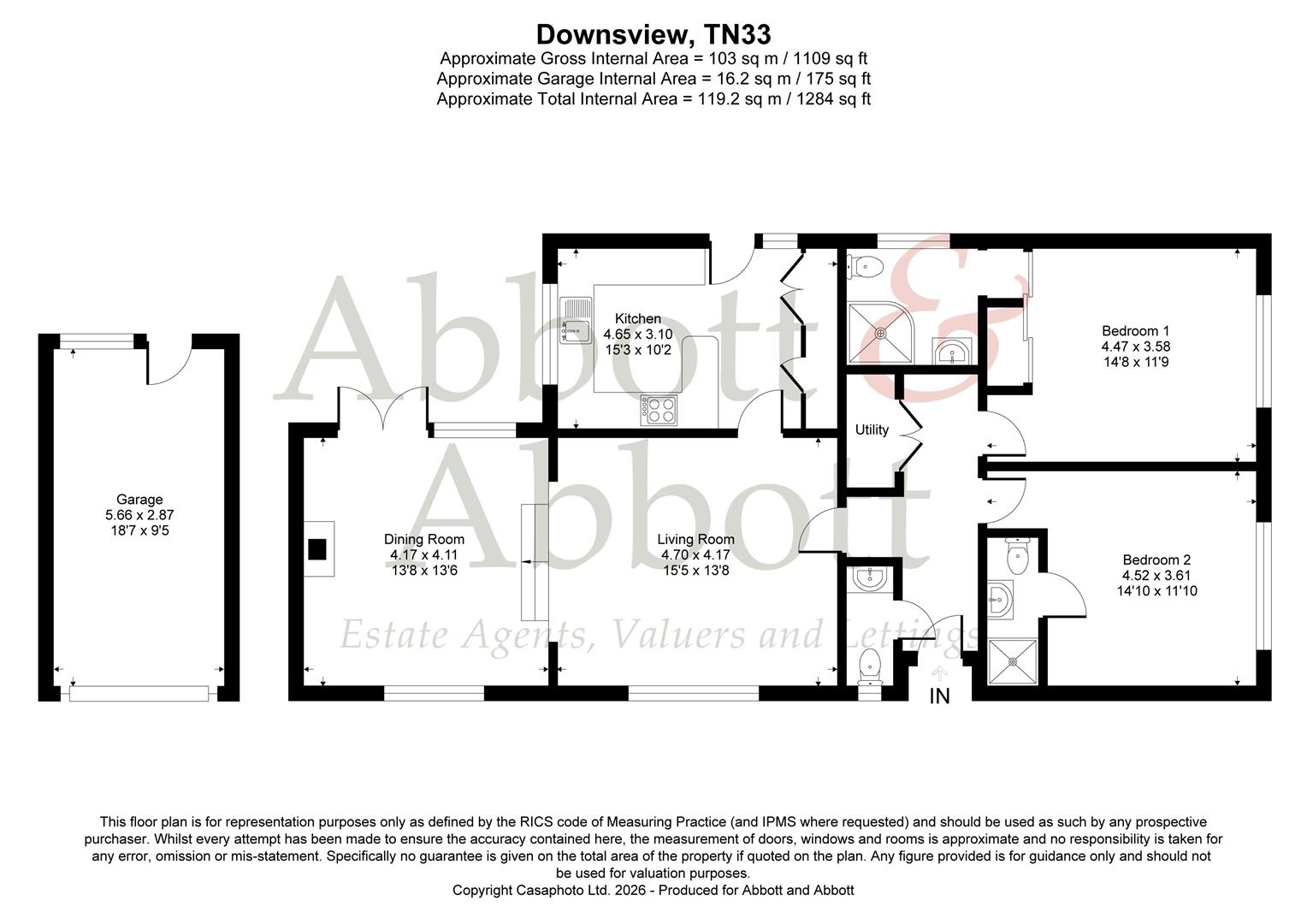 32, Downs View, Ninfield floorplan