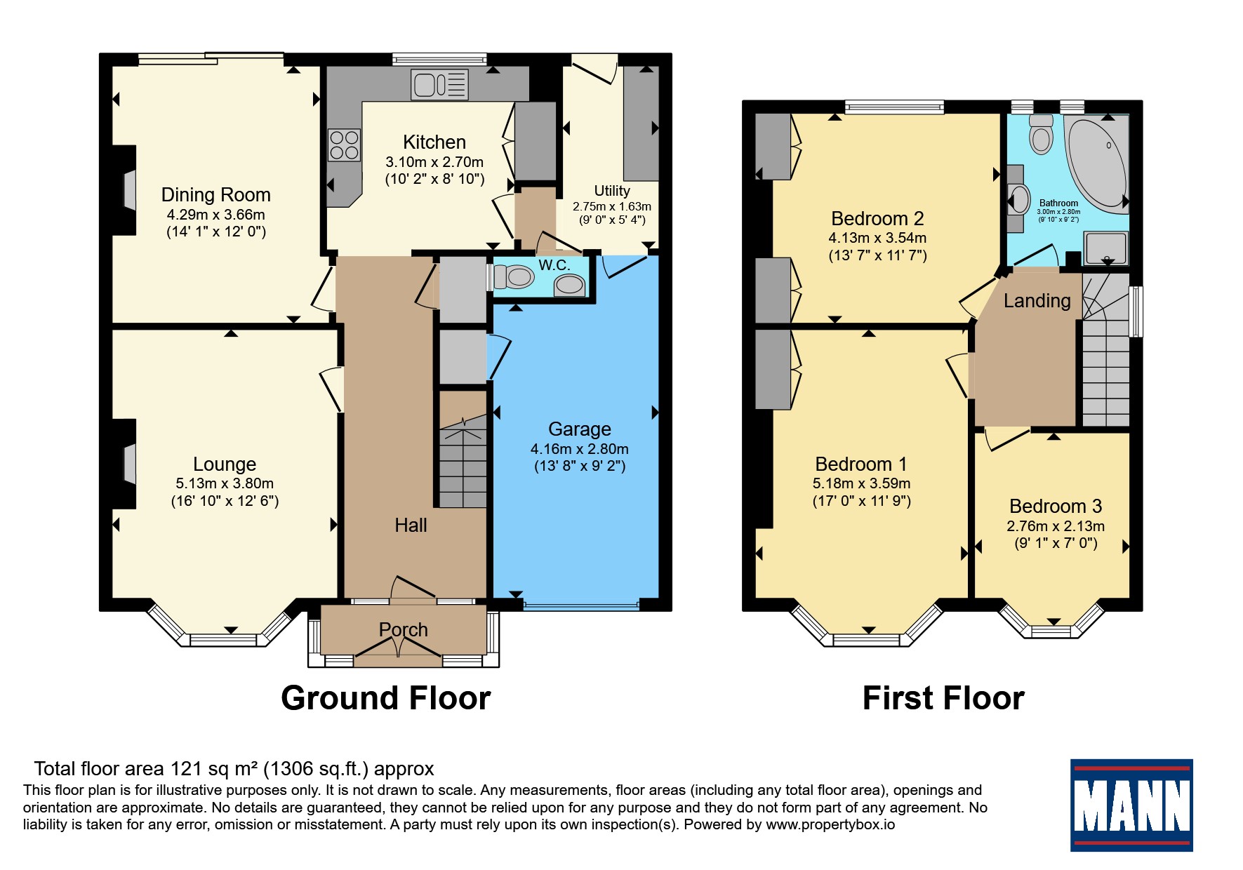 Square Hill Road, Kent floorplan
