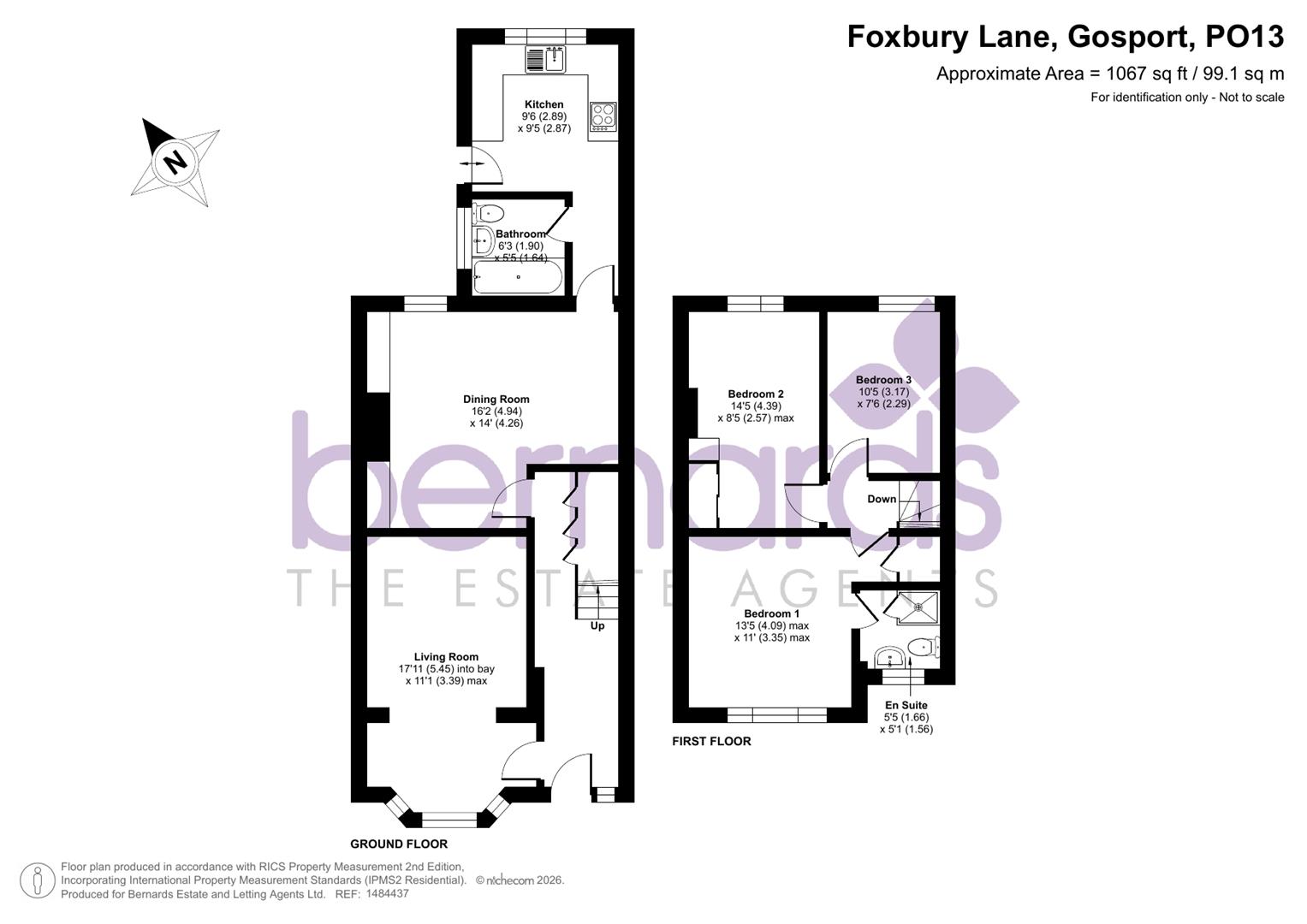 35, Foxbury Lane, Gosport floorplan