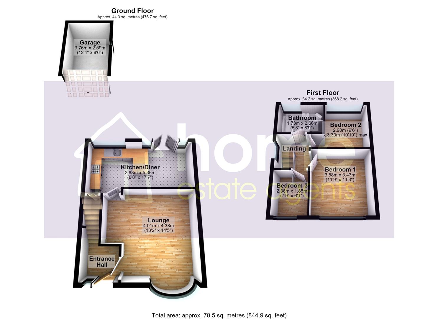 16, Weston Drive, Manchester floorplan