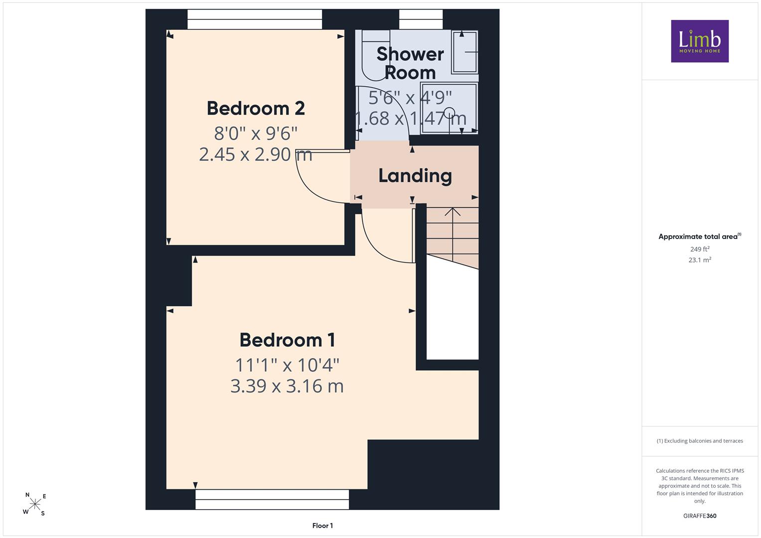 388, Wold Road, Hull floorplan