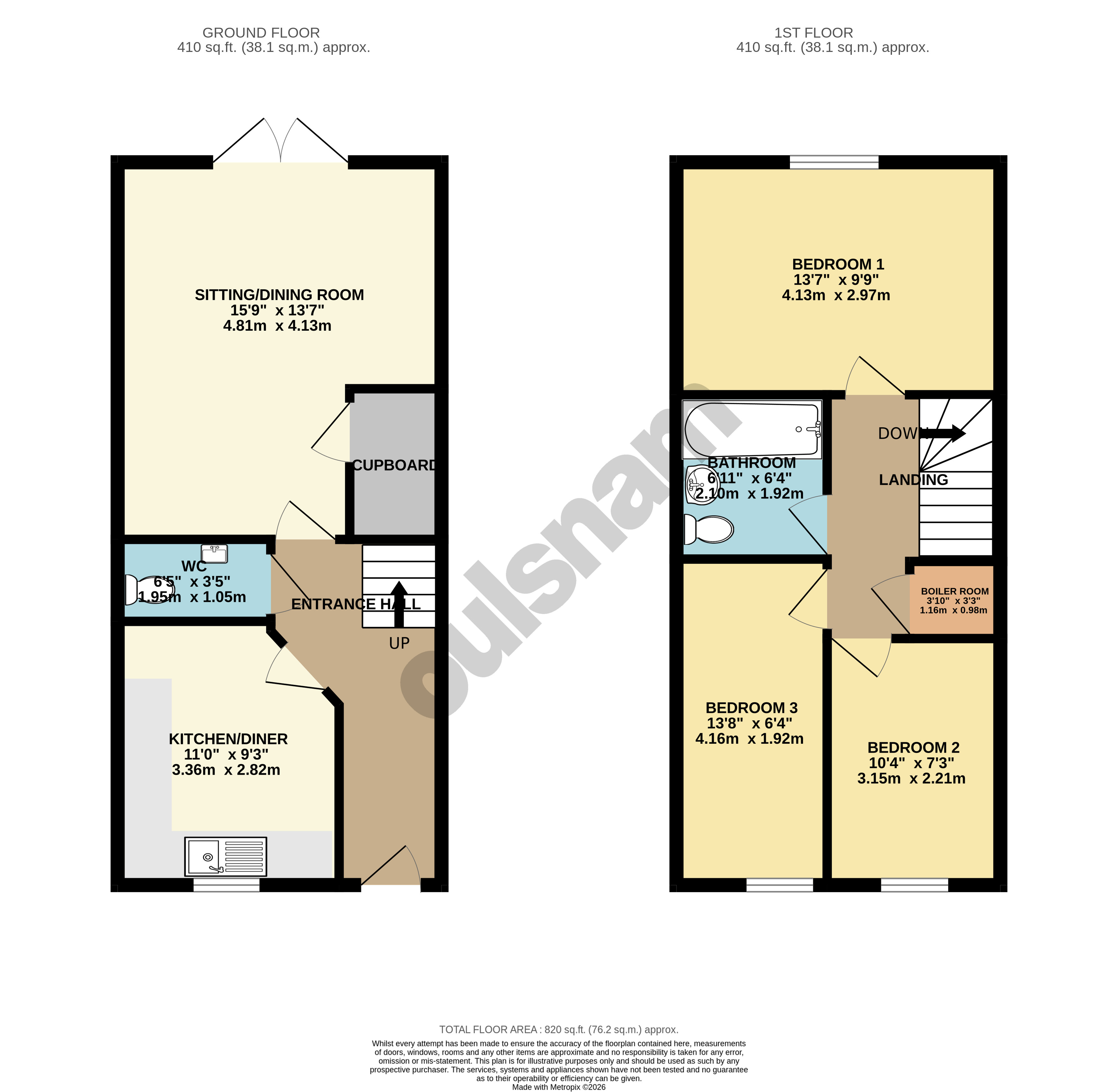 Ley Hill Farm Road, Birmingham floorplan