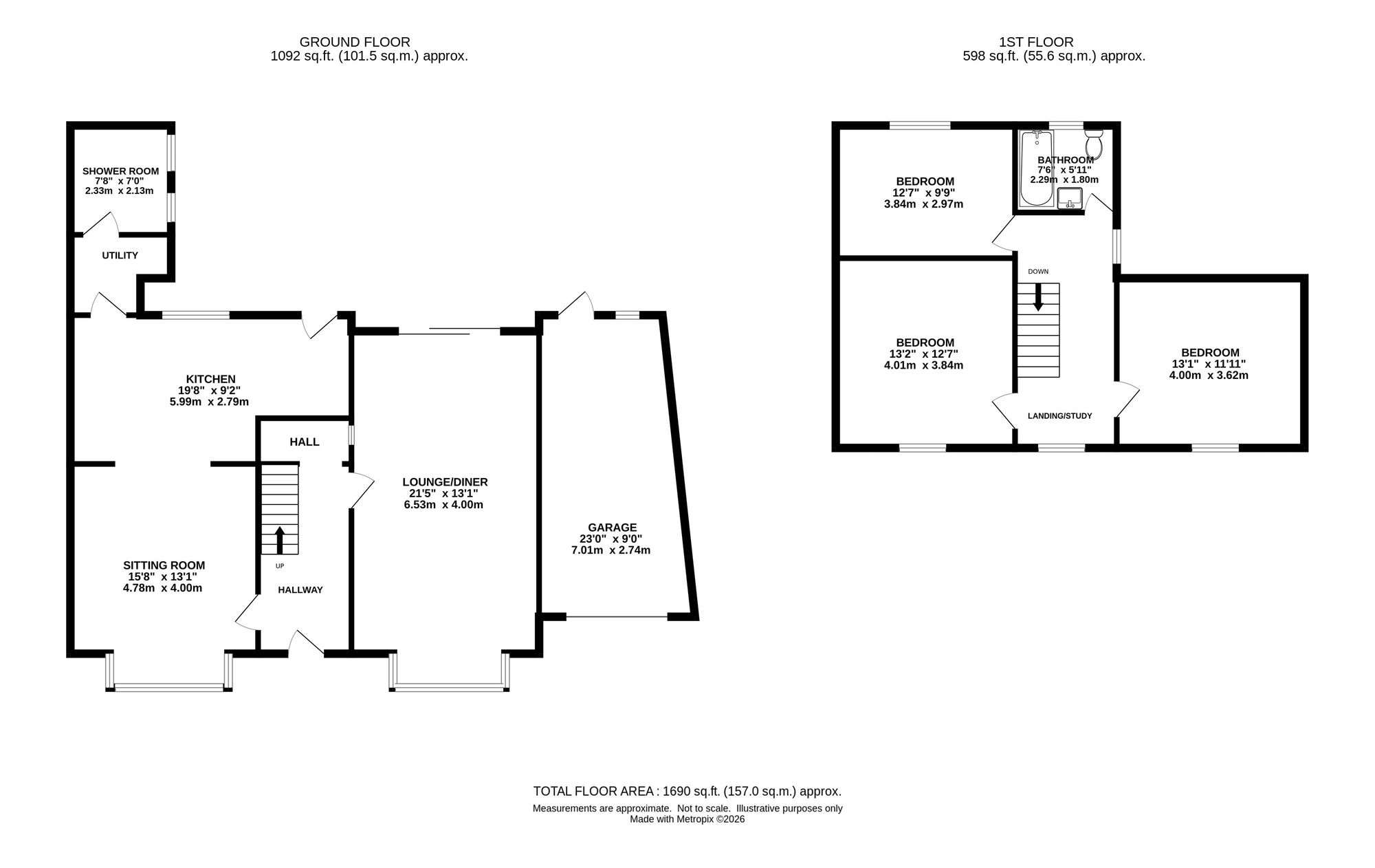 8 Greave, Stockport floorplan