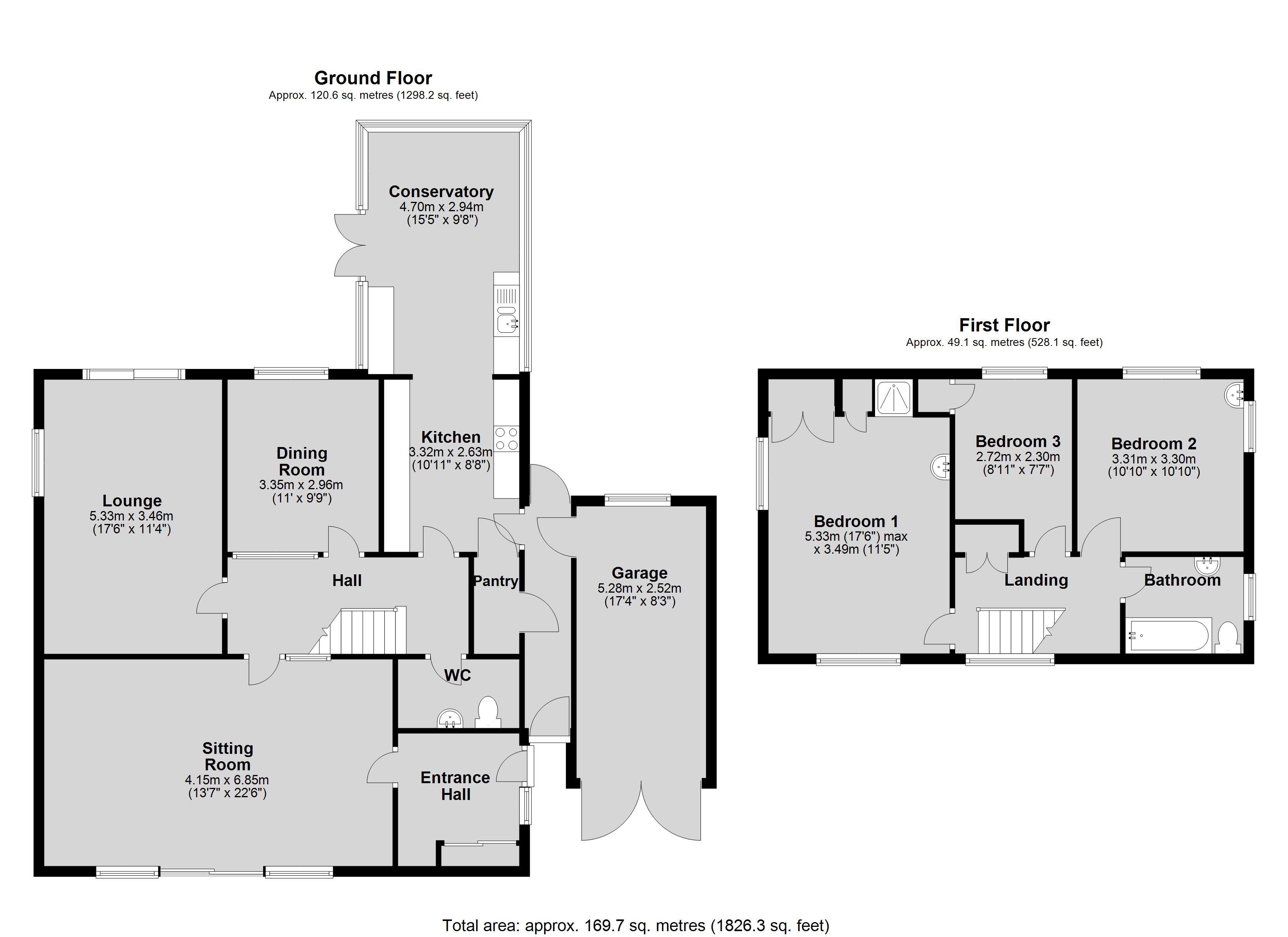 Hill Top, Heighington Road, Lincoln floorplan
