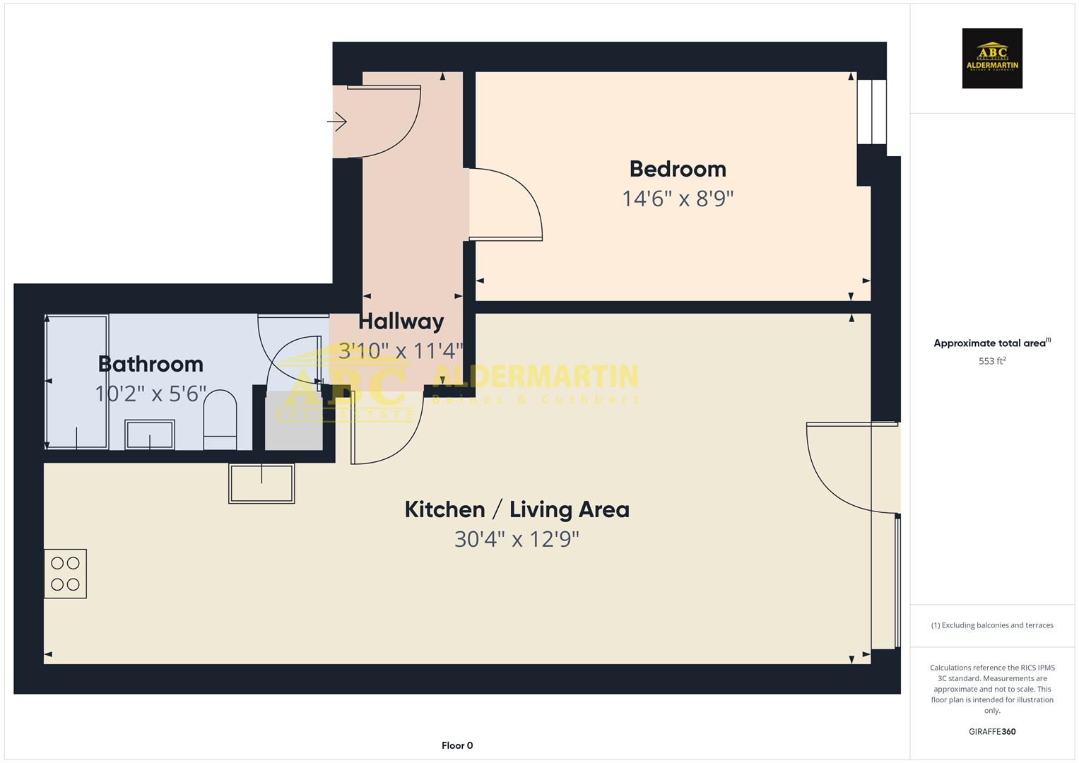 Flat 5, 177, High Street, New Malden floorplan