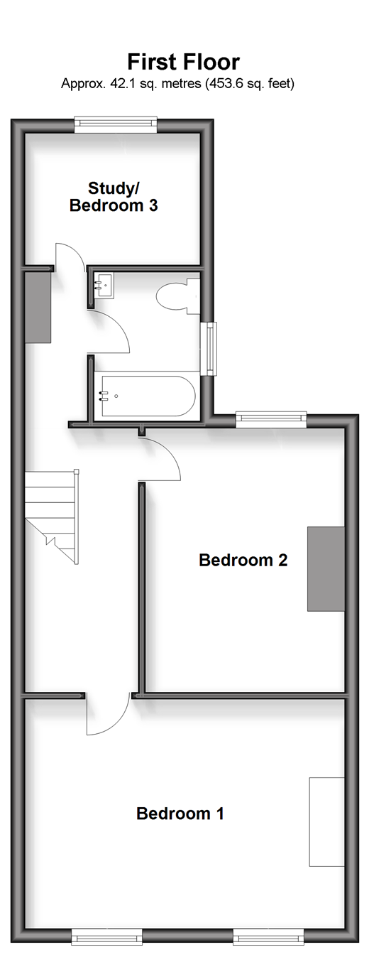 New Cottages Five Ashes, Mayfield floorplan