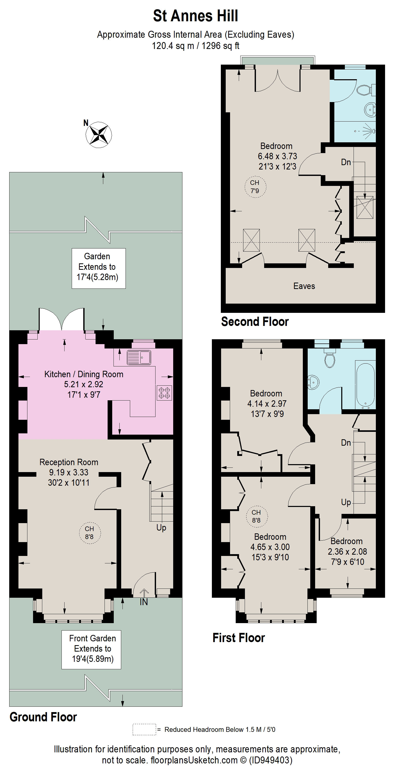 St. Ann's Hill, London SW18, 4 bedroom terraced house for sale 64420349 PrimeLocation