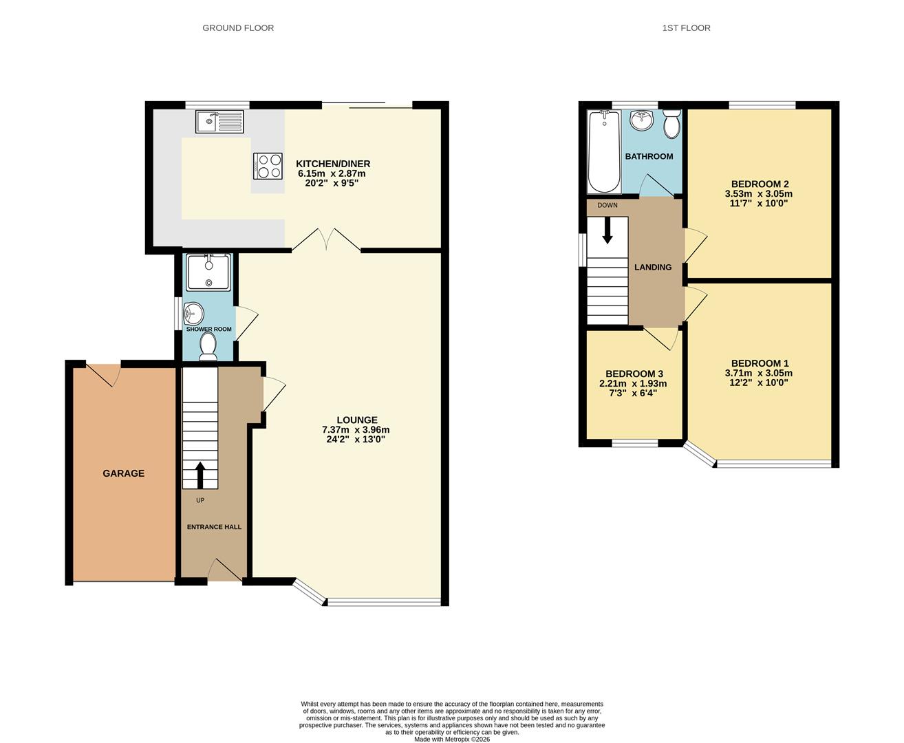 12, Lordship Road, Waltham Cross floorplan