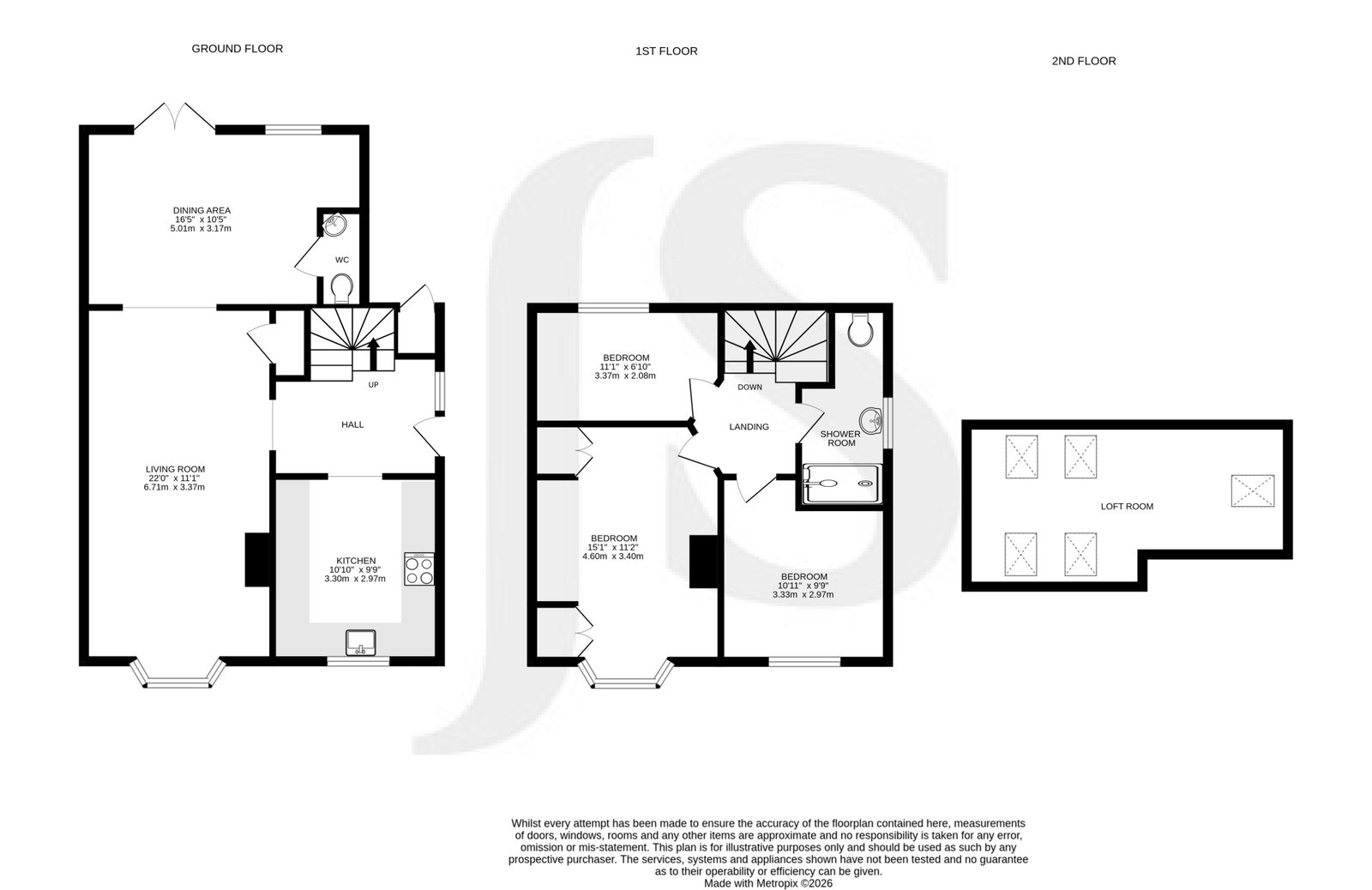 41, Arundel Road, Worthing floorplan