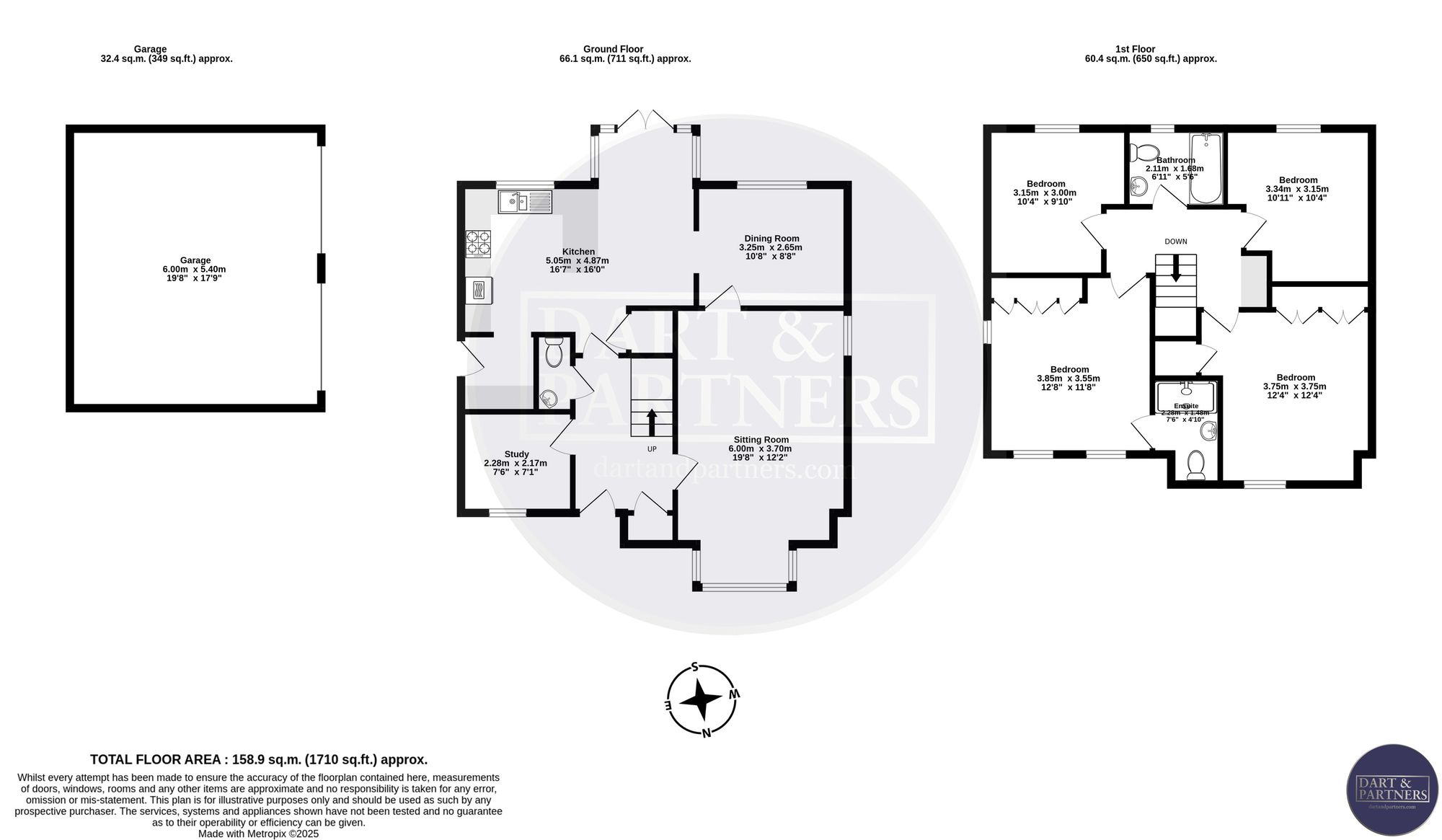 5 Clover Drive, Dawlish floorplan