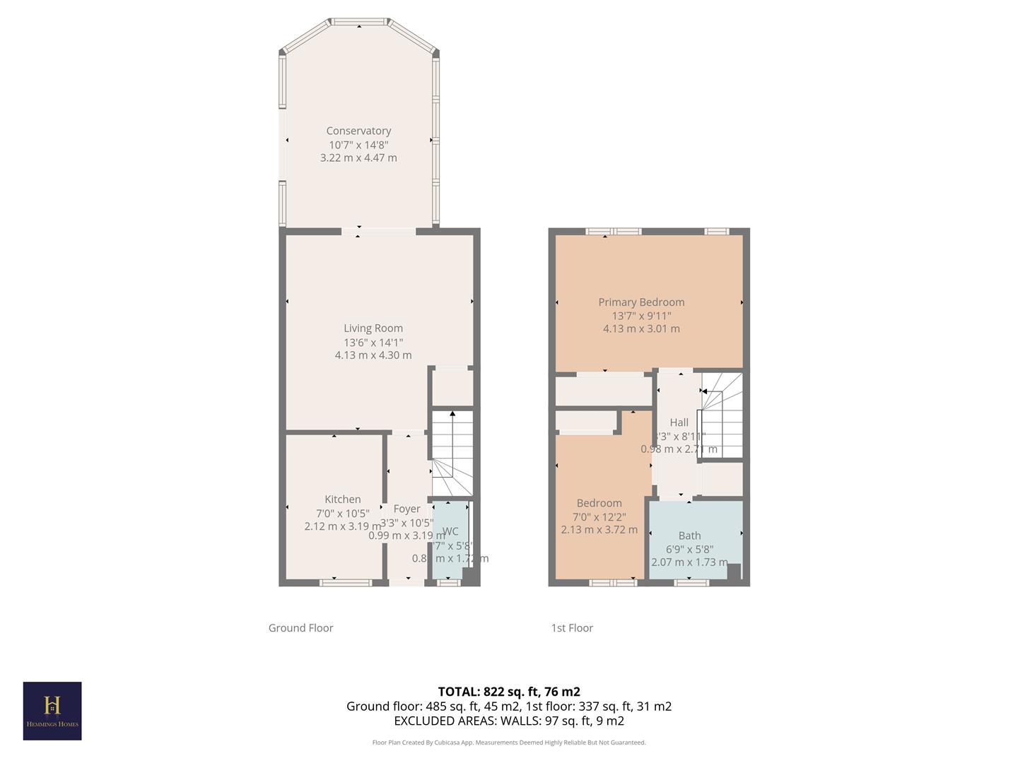 77, Buchanan Crescent, Livingston floorplan