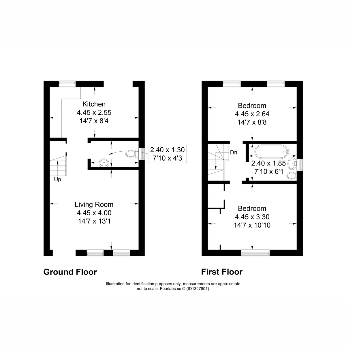 31, Wade's Circle, Inverness floorplan