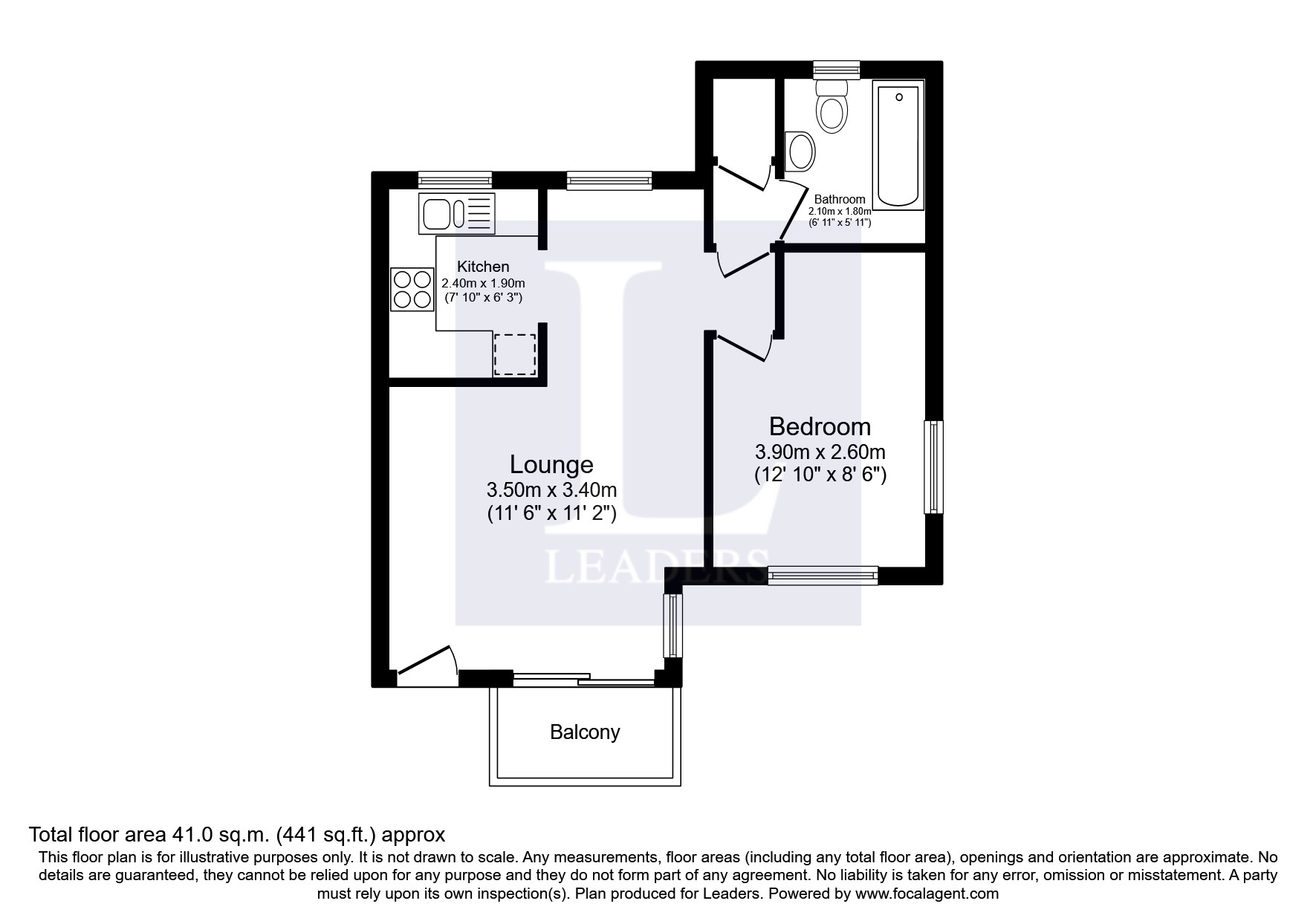 4, Alexandra Court, Warwickshire floorplan