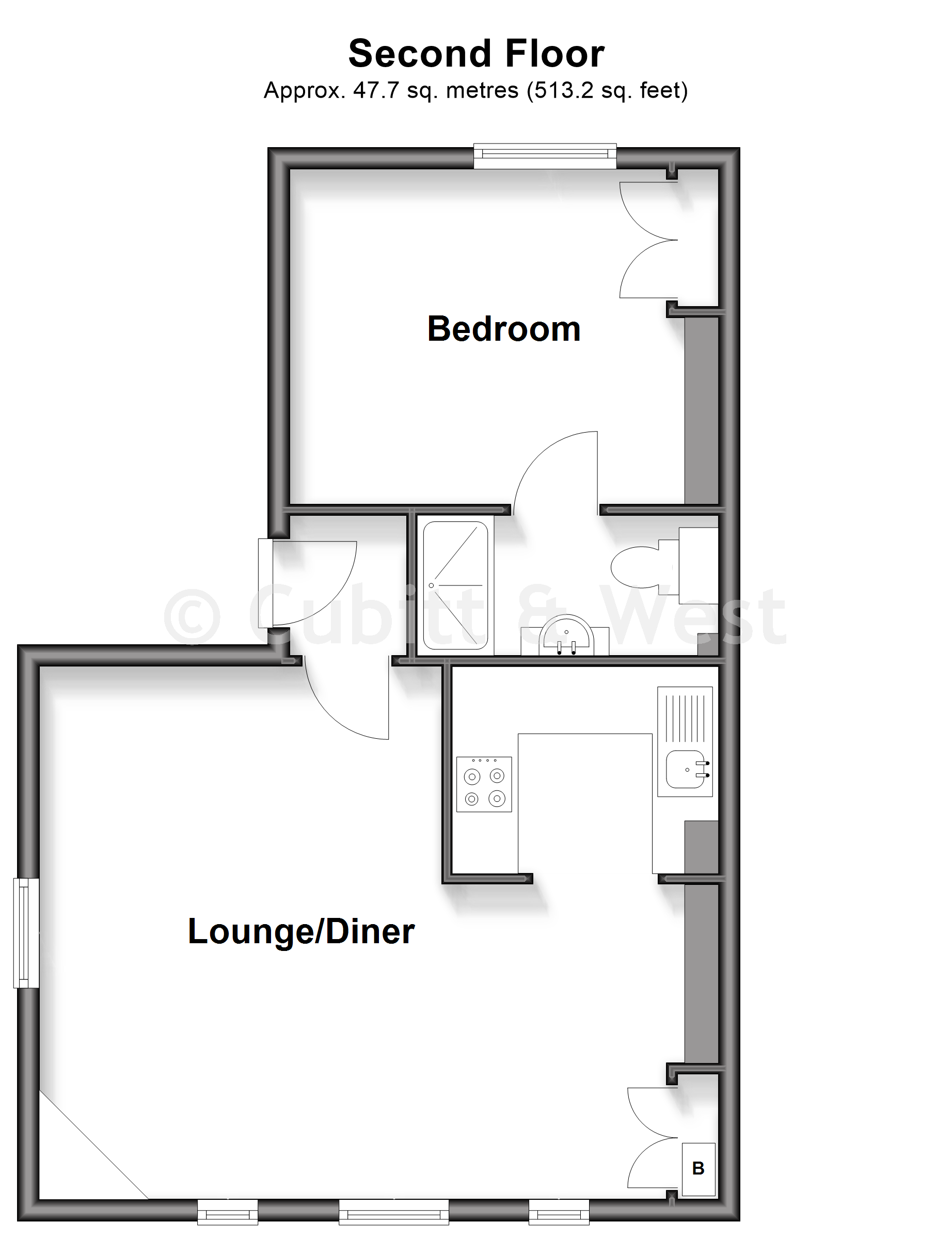 Stable Mews, Croydon Road, Reigate floorplan