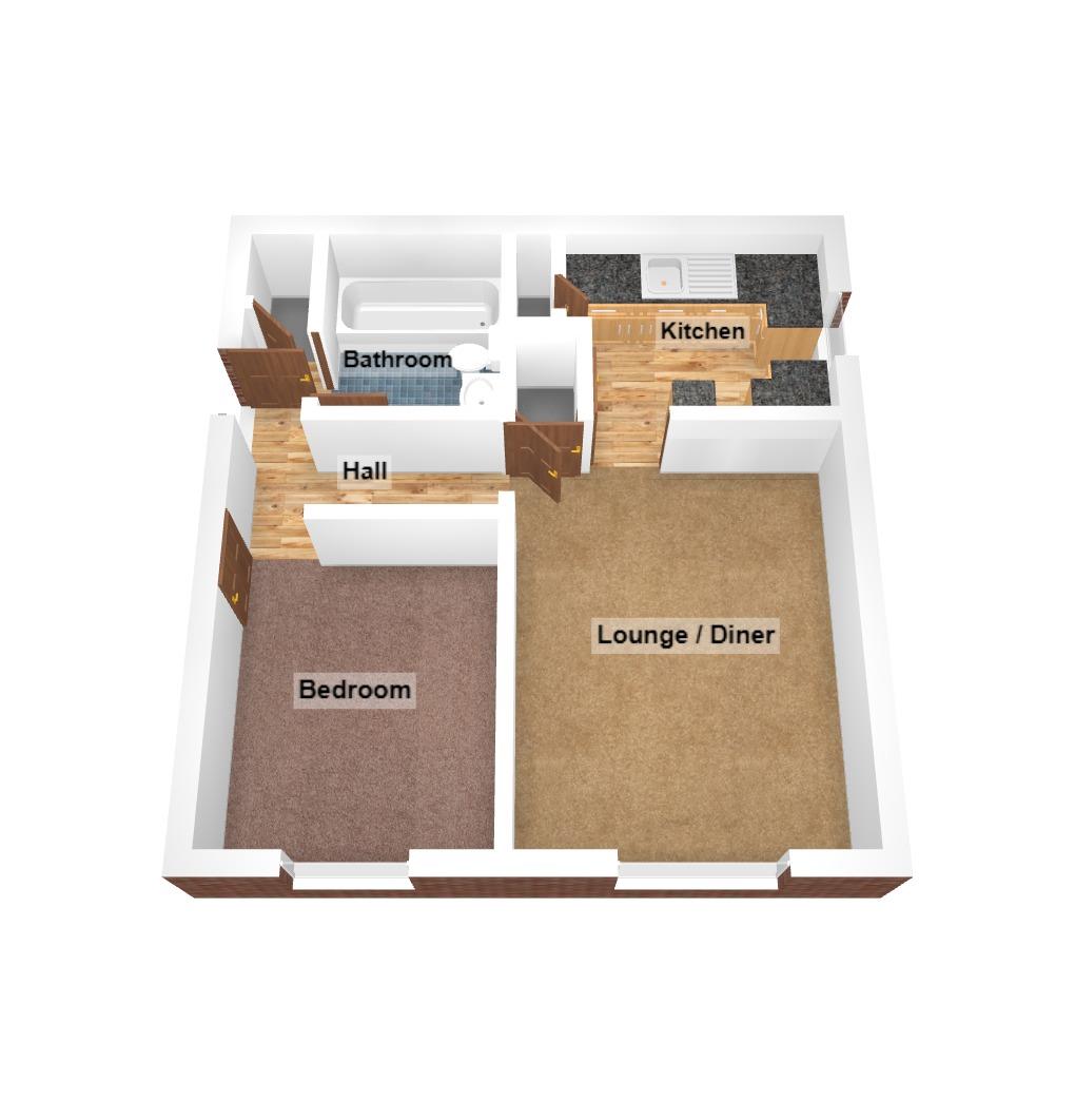 Flat 5, Colstone Court, Marina Gardens, Bristol floorplan