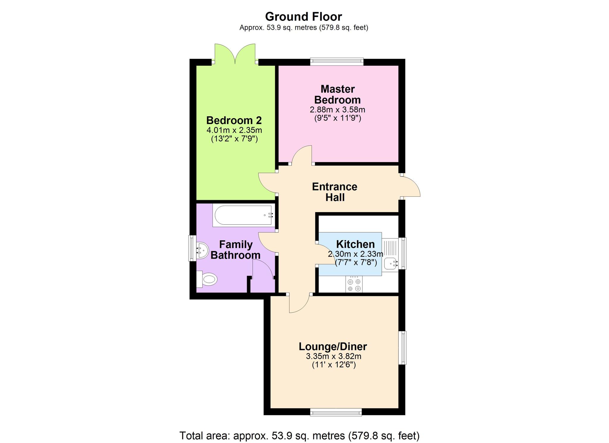 49 The Hollies (Sale only), Holbeach floorplan